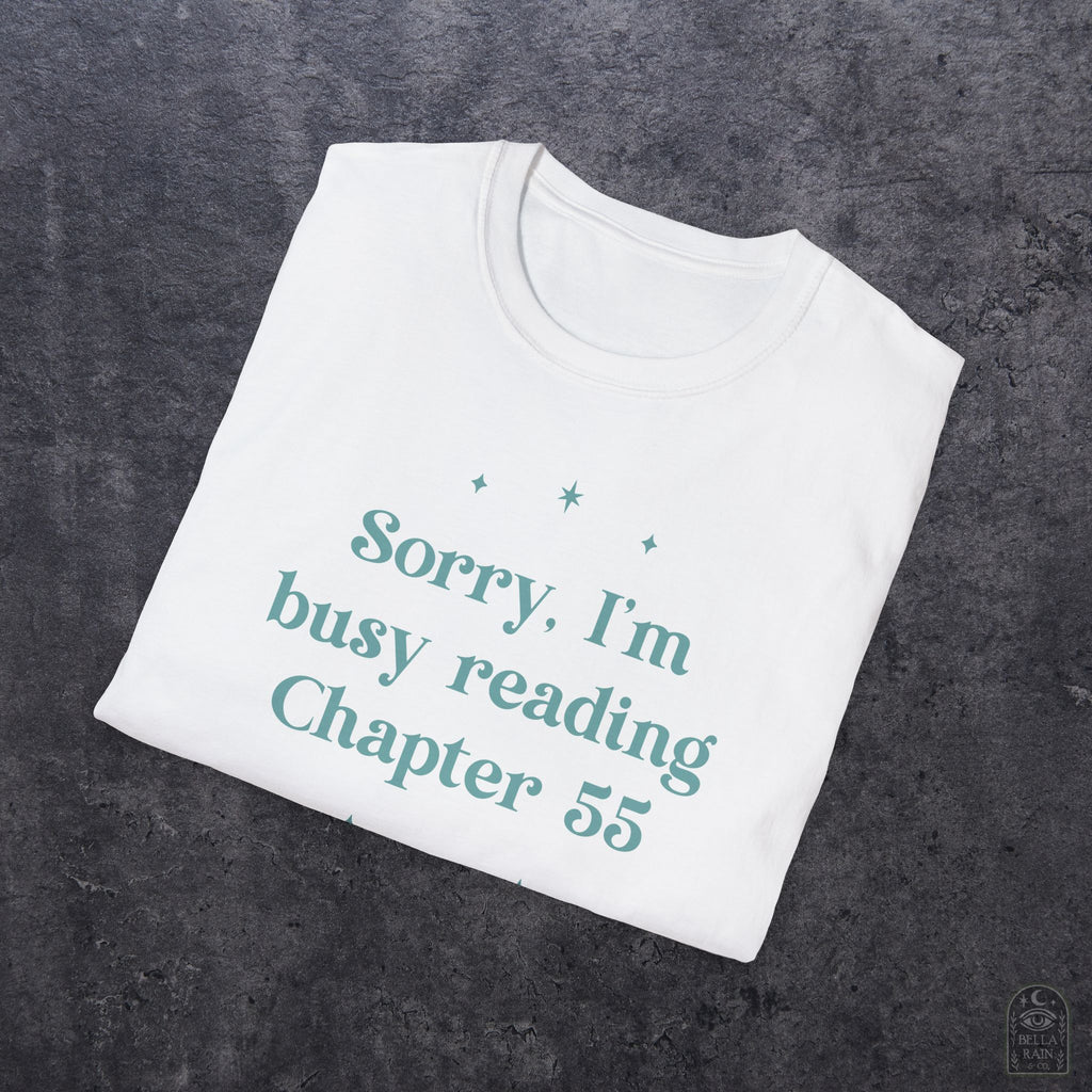 Sorry Busy Reading Ch 55 Unisex Softstyle T-Shirt