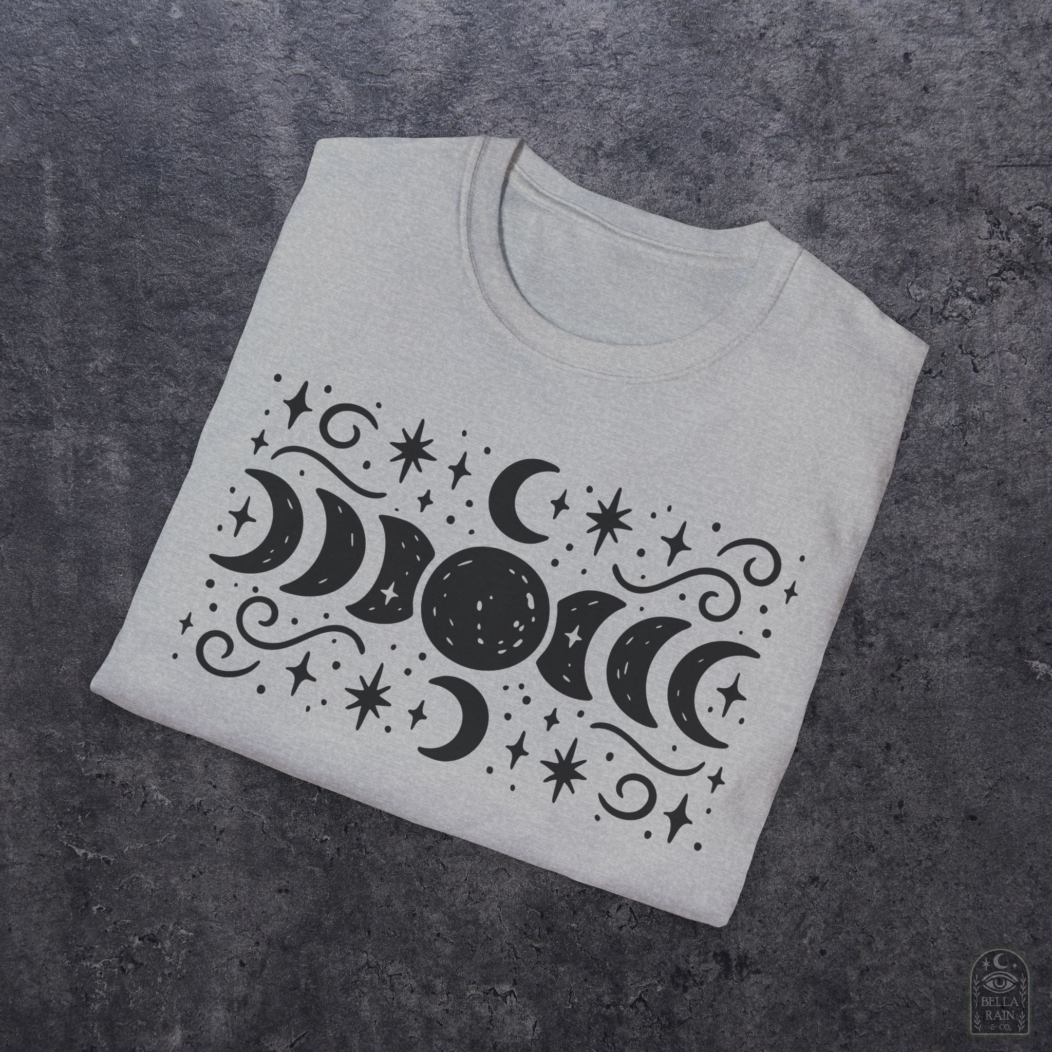 Lunar Phases Unisex Softstyle T-Shirt