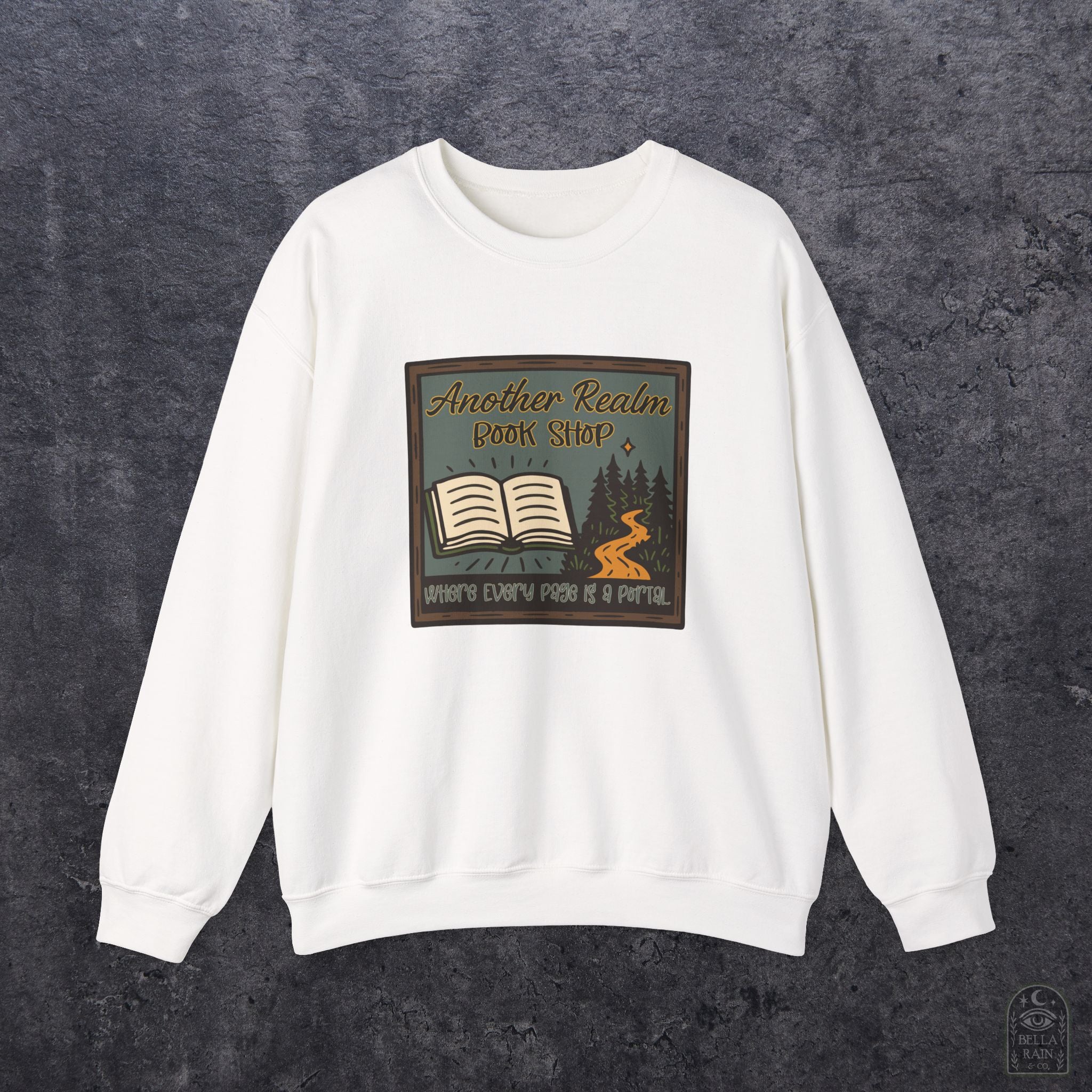 Another Realm Book Shop Crewneck Sweatshirt
