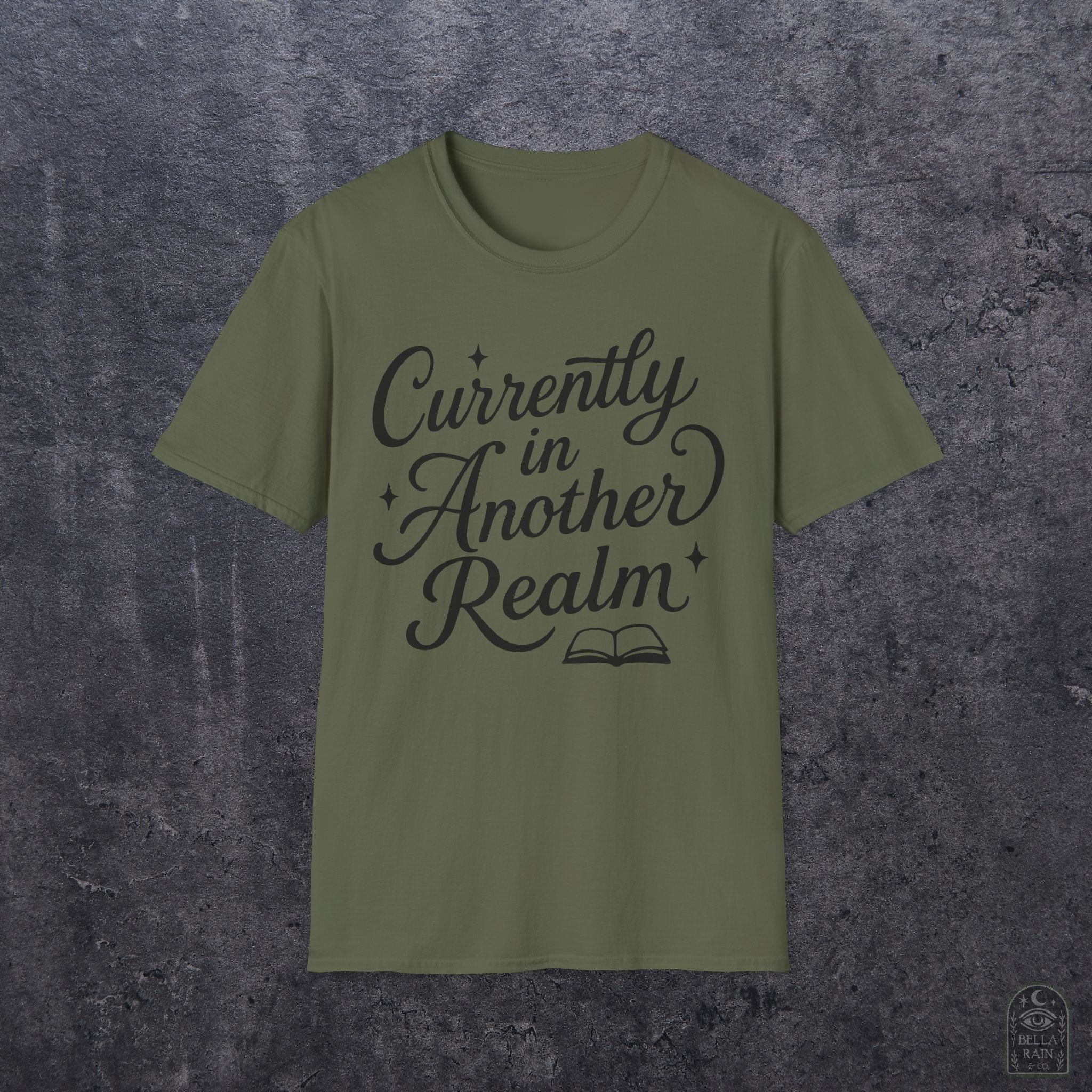 Currently In Another Realm Unisex Softstyle T-Shirt