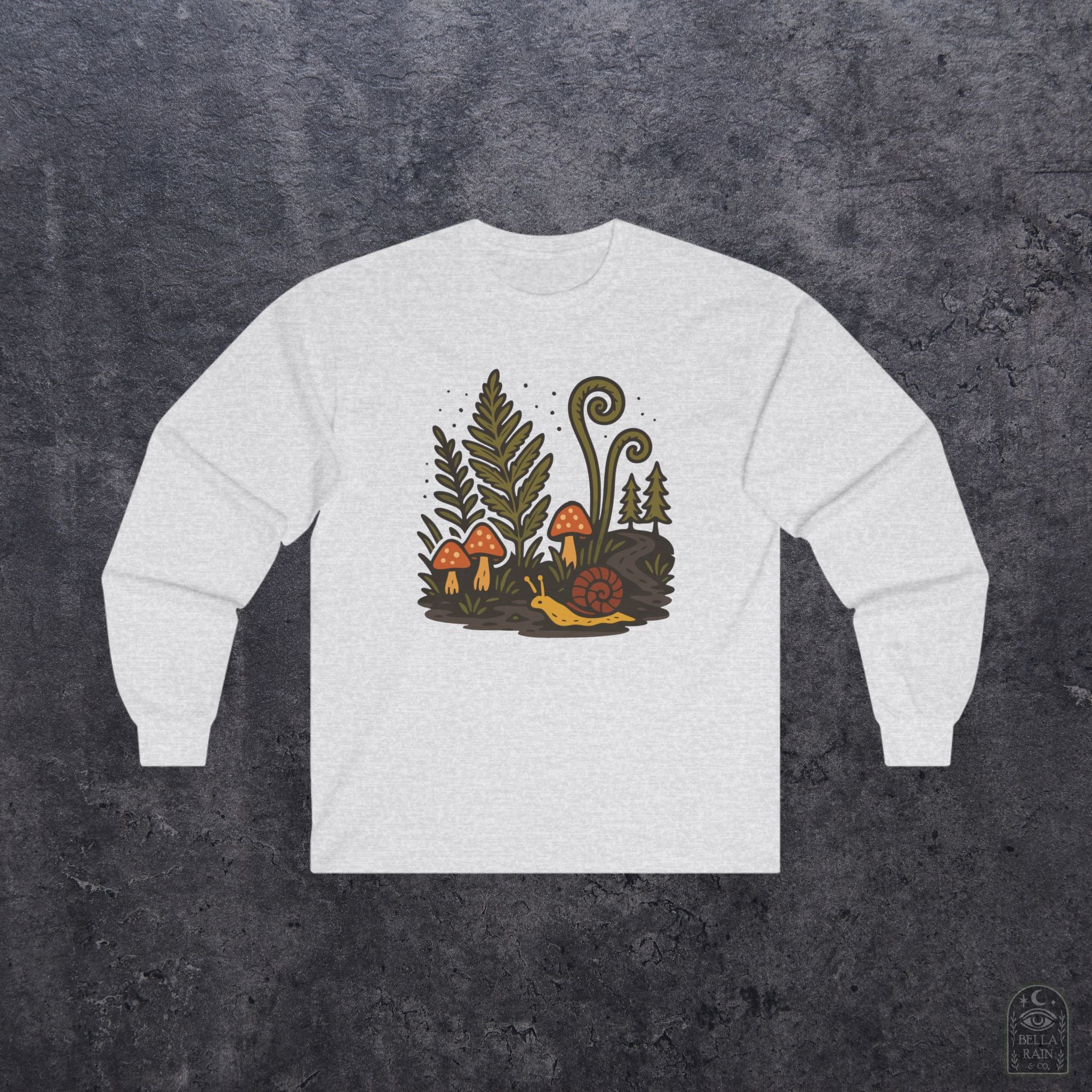 Snailin Away Long Sleeve Tee