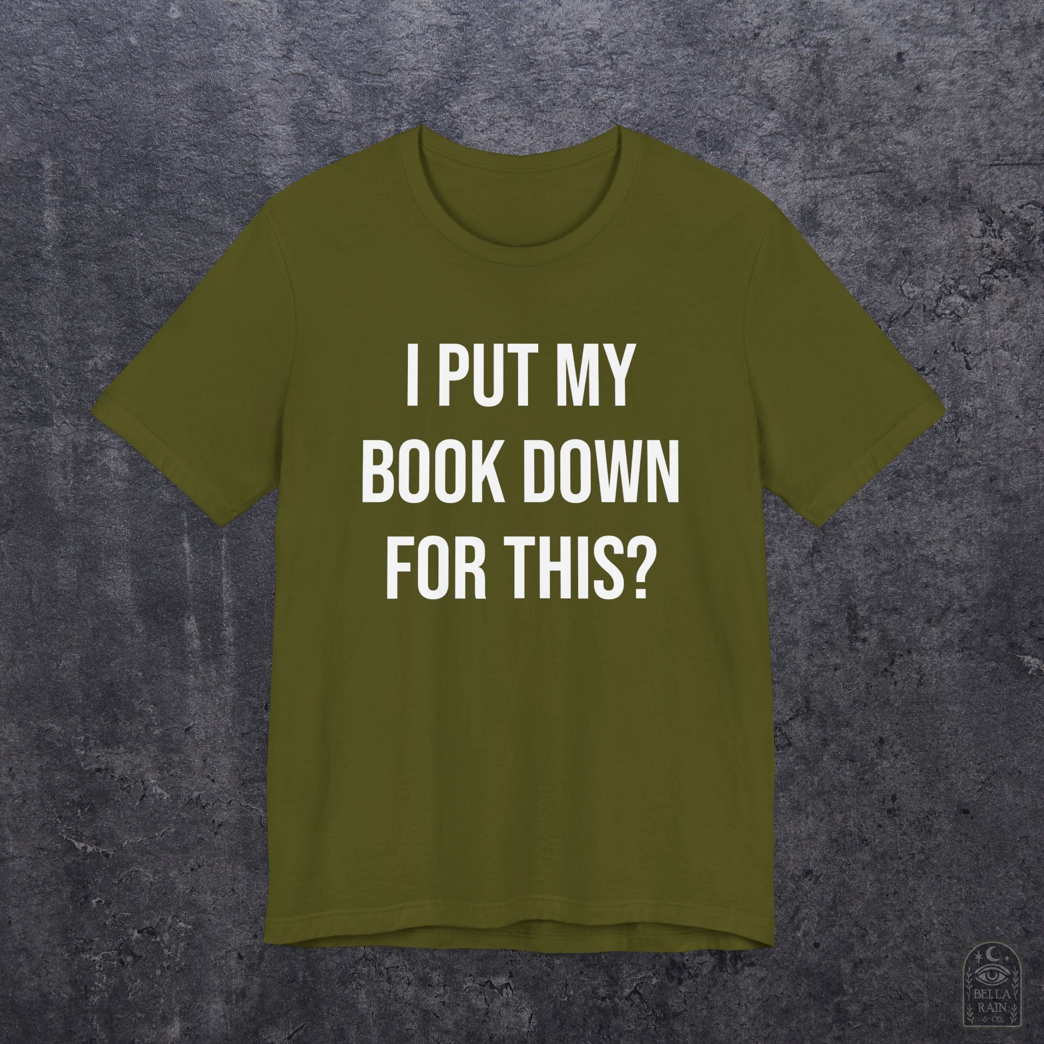 I Put My Book Down PREMIUM T-Shirt