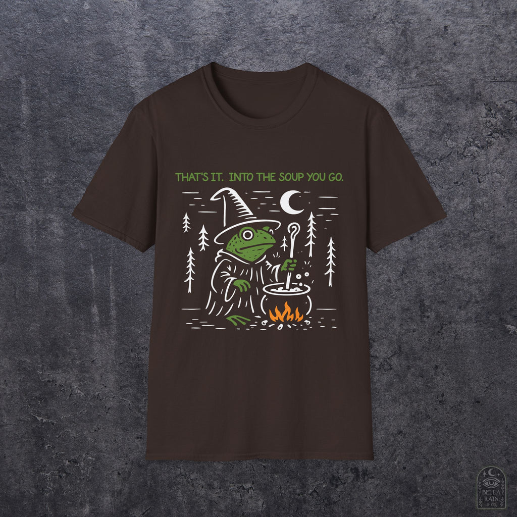 Into the Soup You Go Unisex Softstyle T-Shirt
