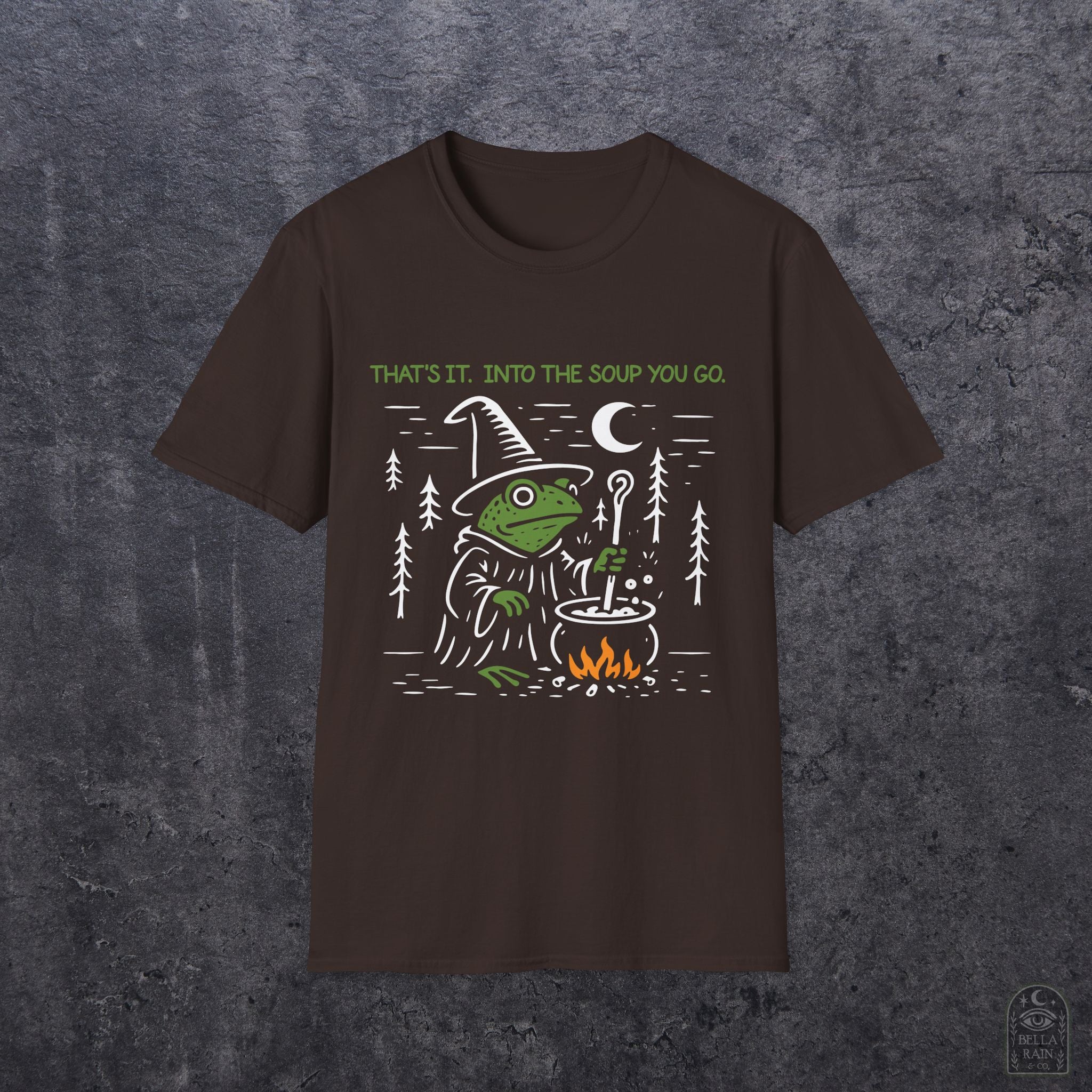 Into the Soup You Go Unisex Softstyle T-Shirt