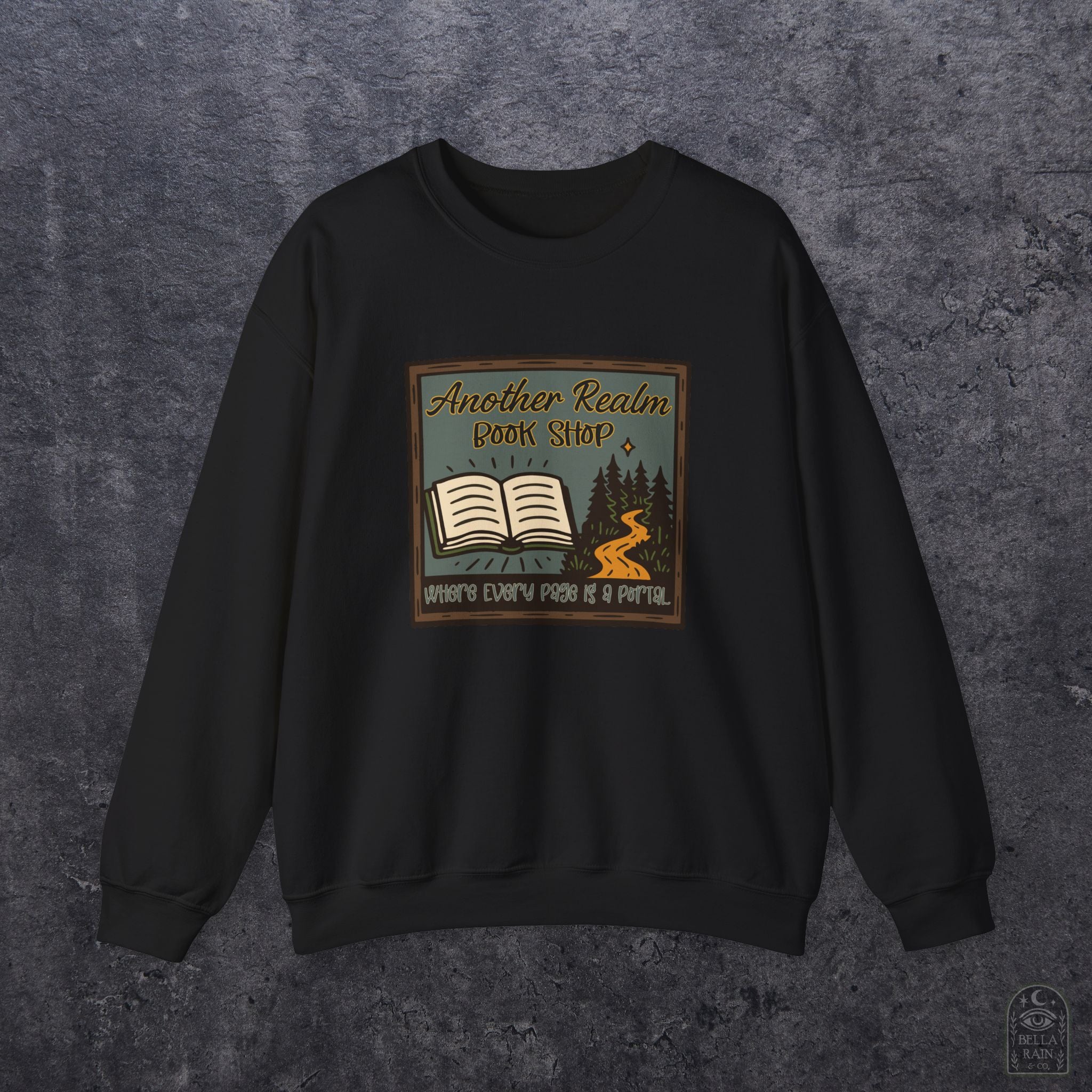 Another Realm Book Shop Crewneck Sweatshirt
