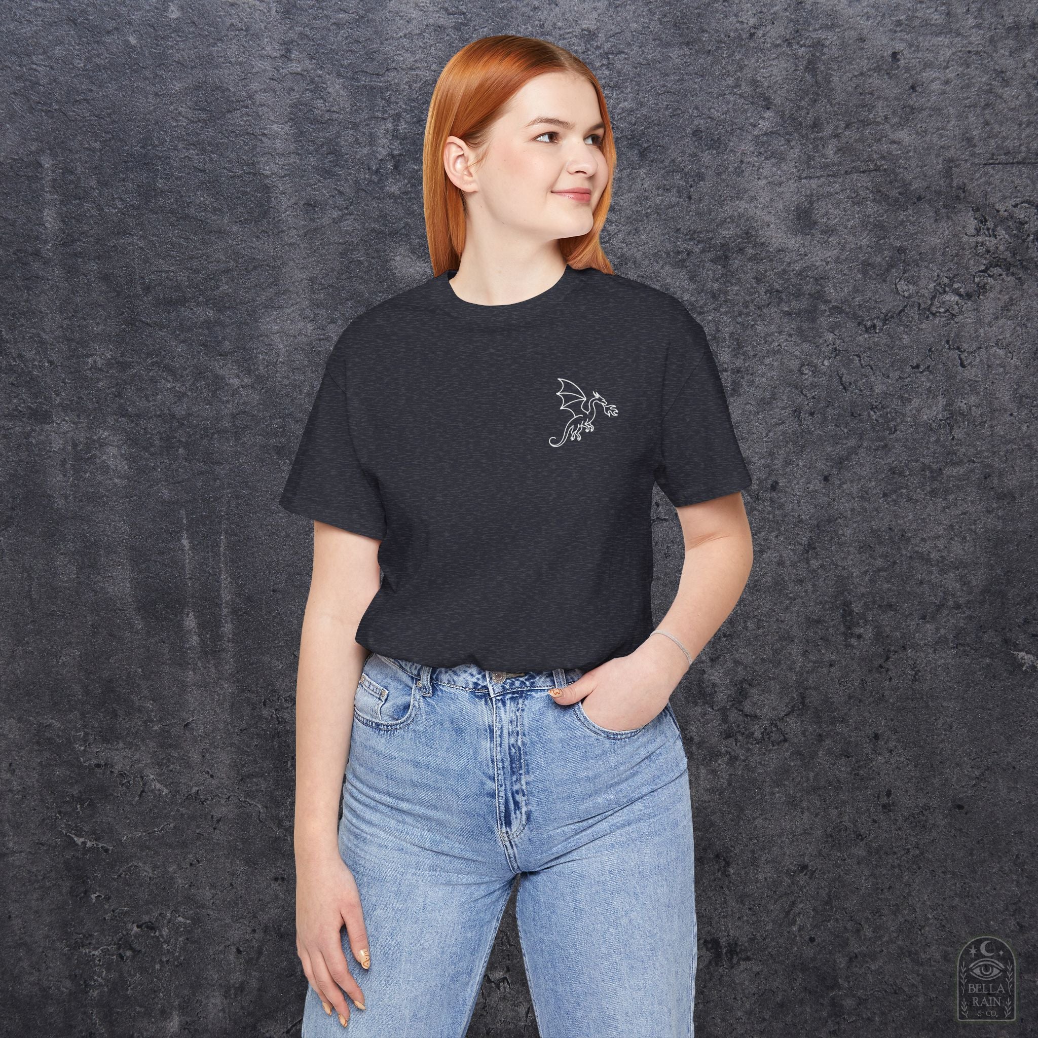 Dragon Pocket Design PREMIUM T-Shirt