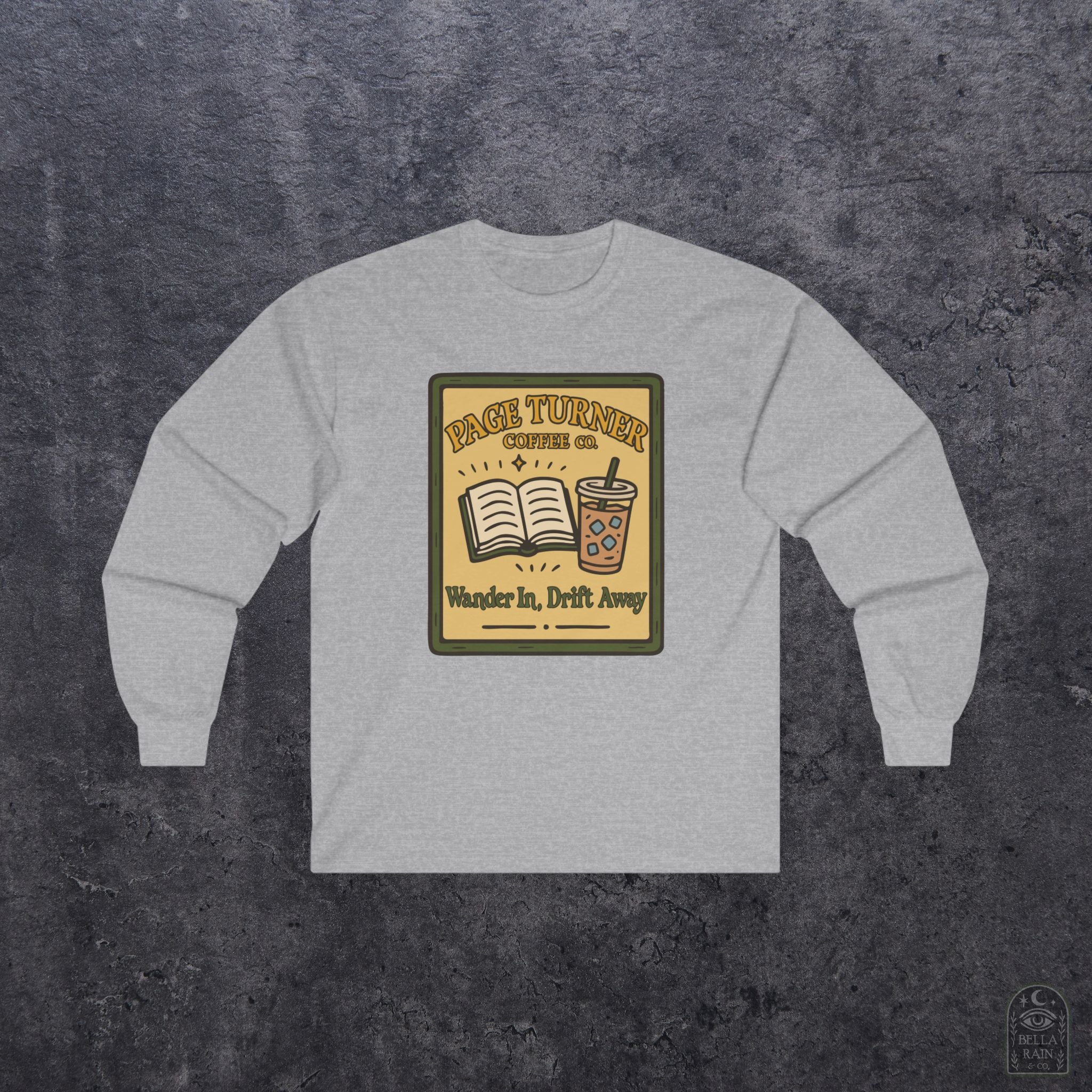 Page Turner Unisex Long Sleeve Tee