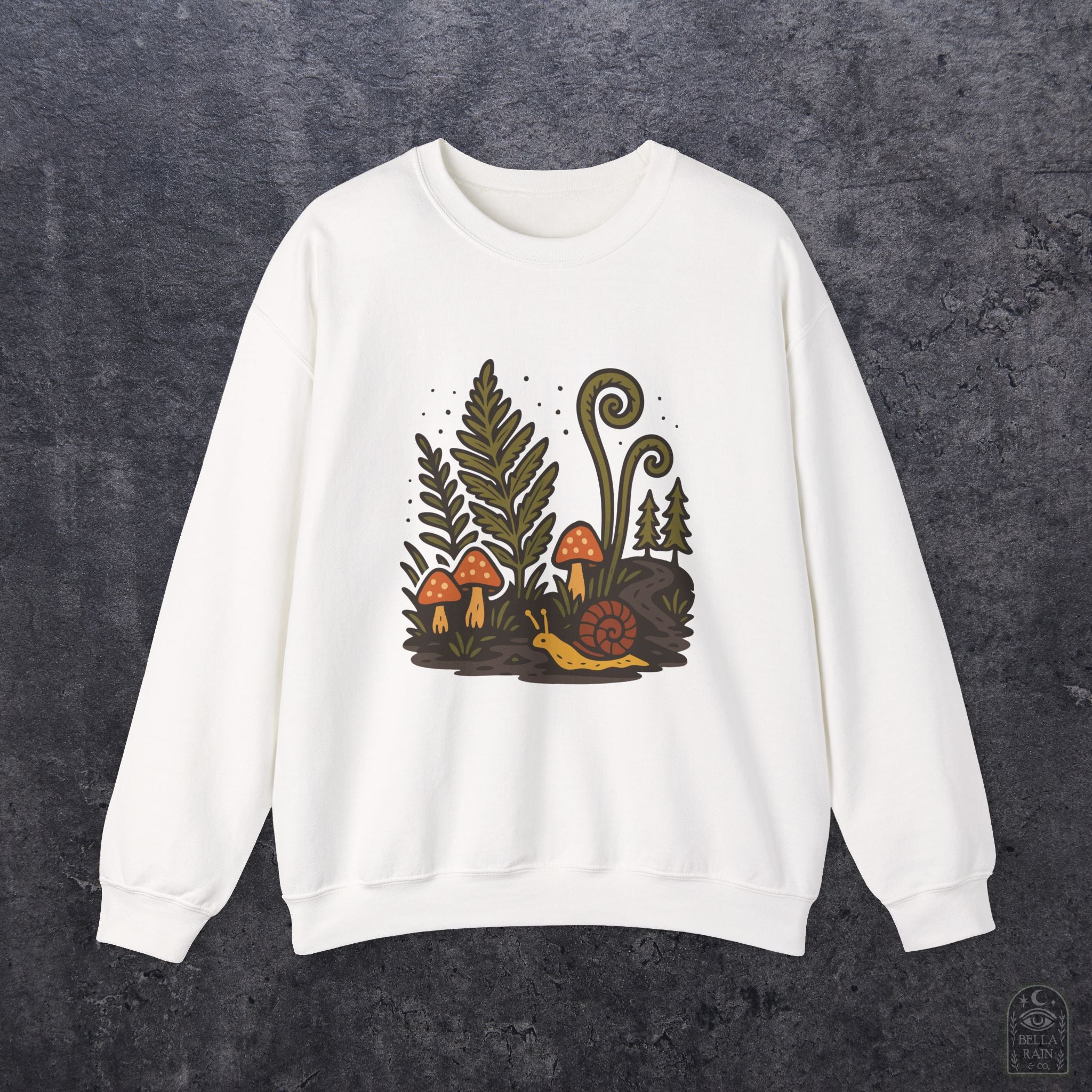 Snailin Away Crewneck Sweatshirt