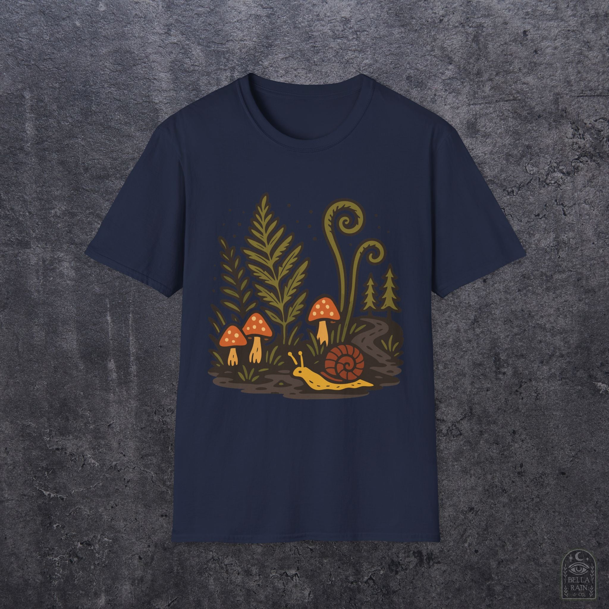 Snailin Away Unisex Softstyle T-Shirt