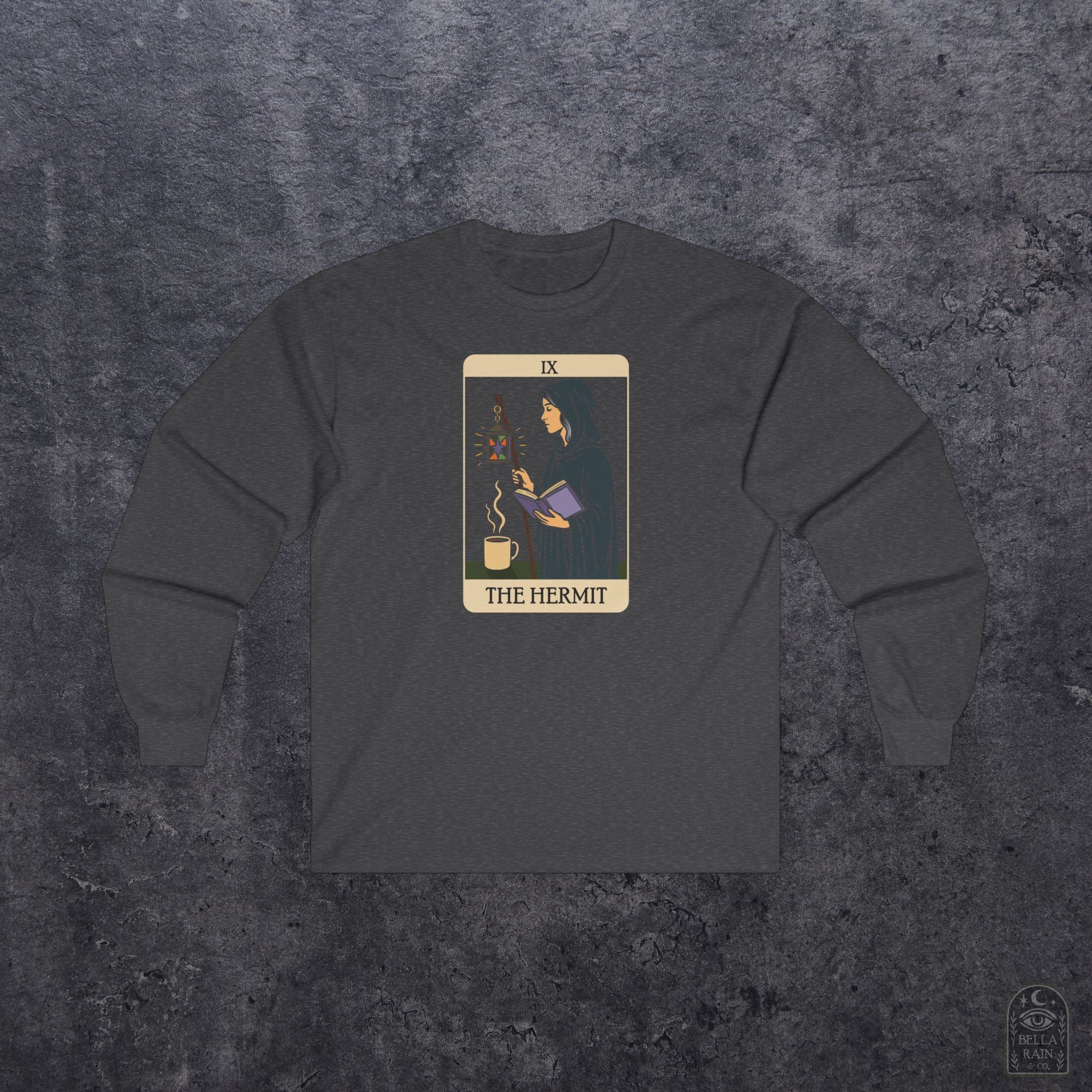 Tarot Hermit Unisex Long Sleeve Tee