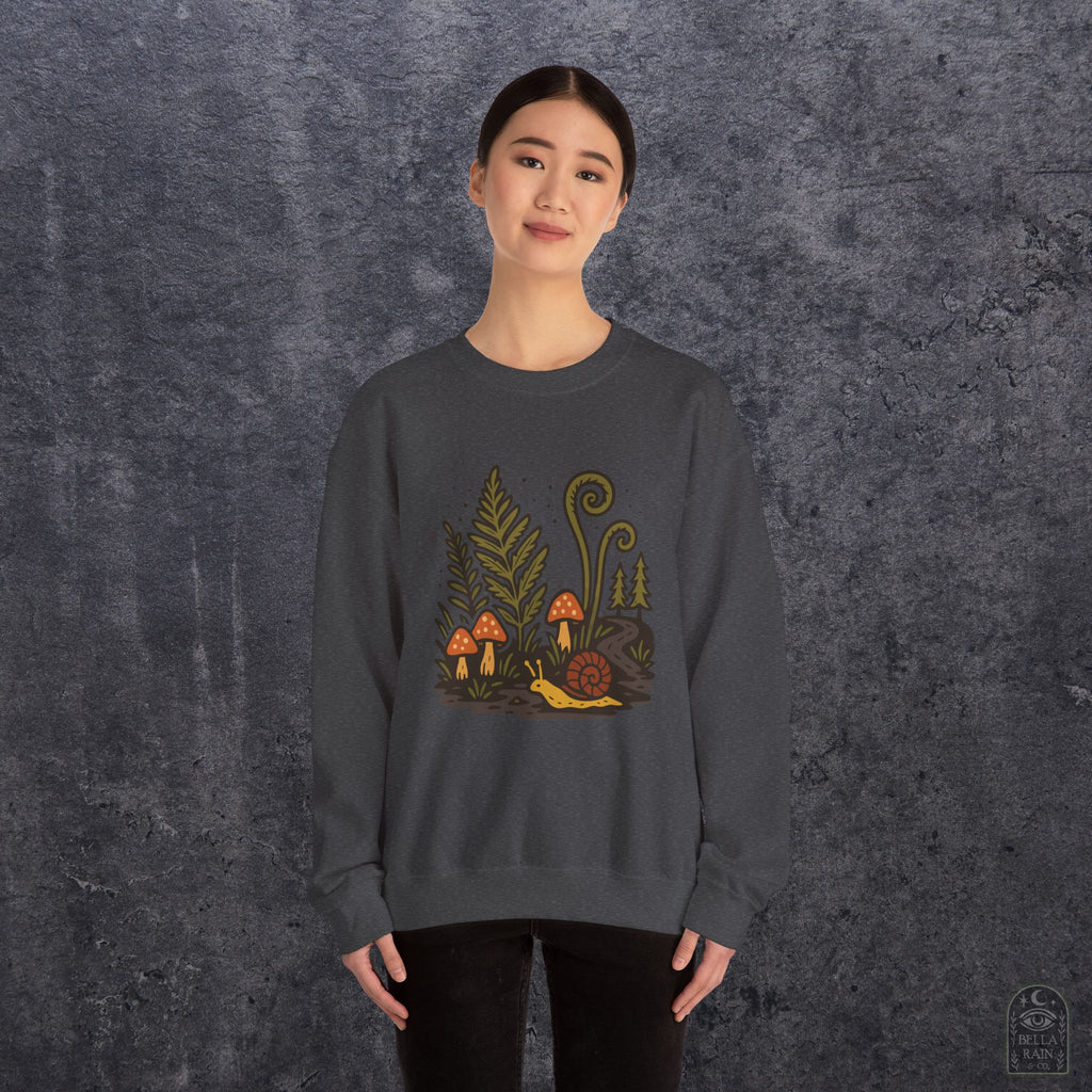 Snailin Away Crewneck Sweatshirt