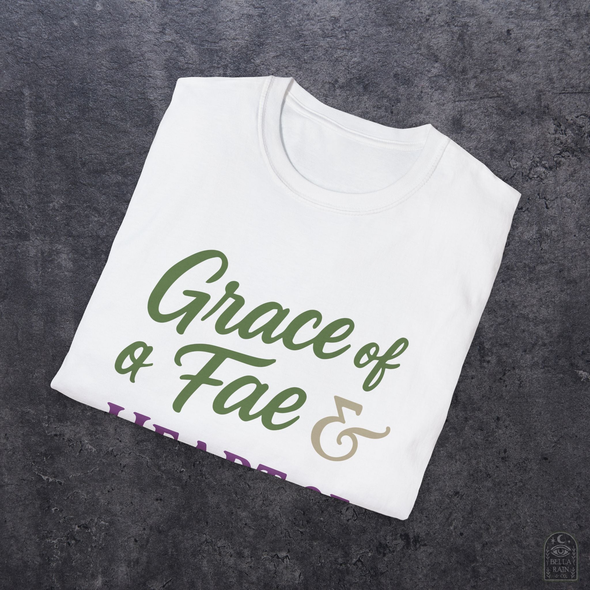 Grace of Fae Heart of Witch Unisex Softstyle T-Shirt