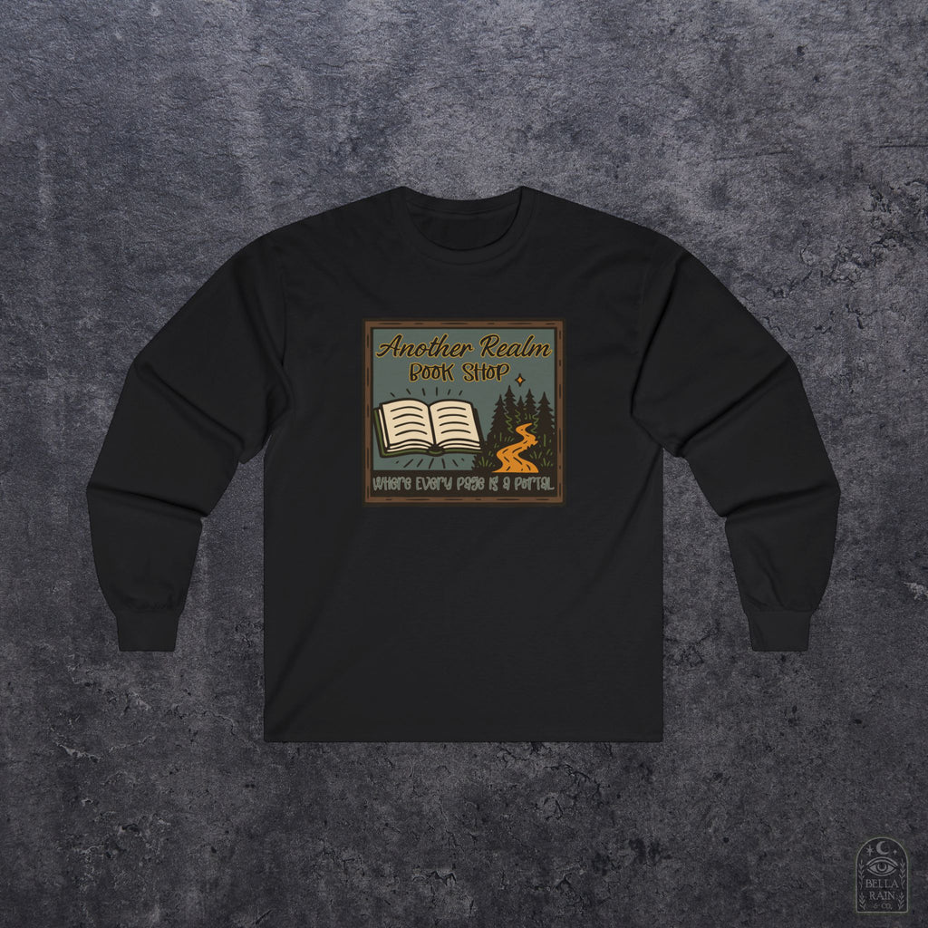 Another Realm Book Shop Unisex Long Sleeve Tee