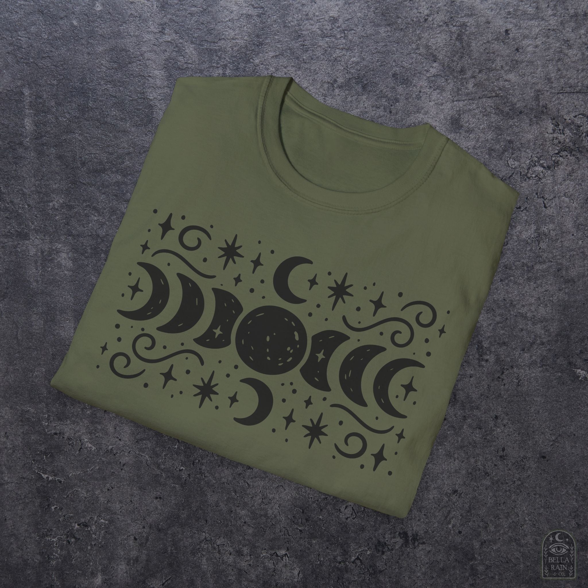 Lunar Phases Unisex Softstyle T-Shirt