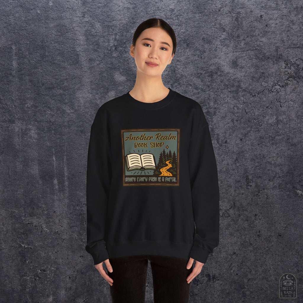 Another Realm Book Shop Crewneck Sweatshirt