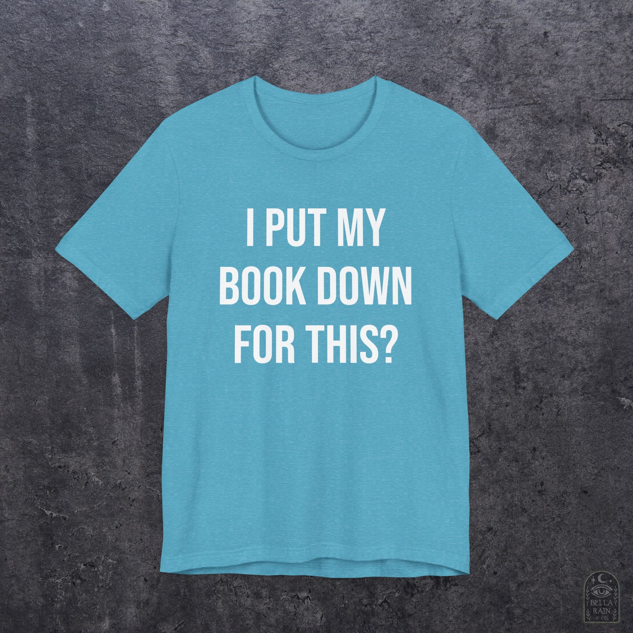 I Put My Book Down PREMIUM T-Shirt