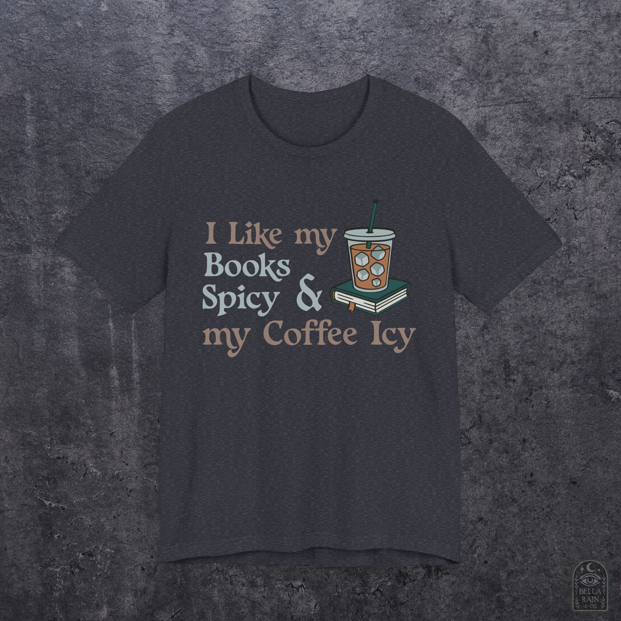 Books Spicy & Coffee Icy PREMIUM T-Shirt