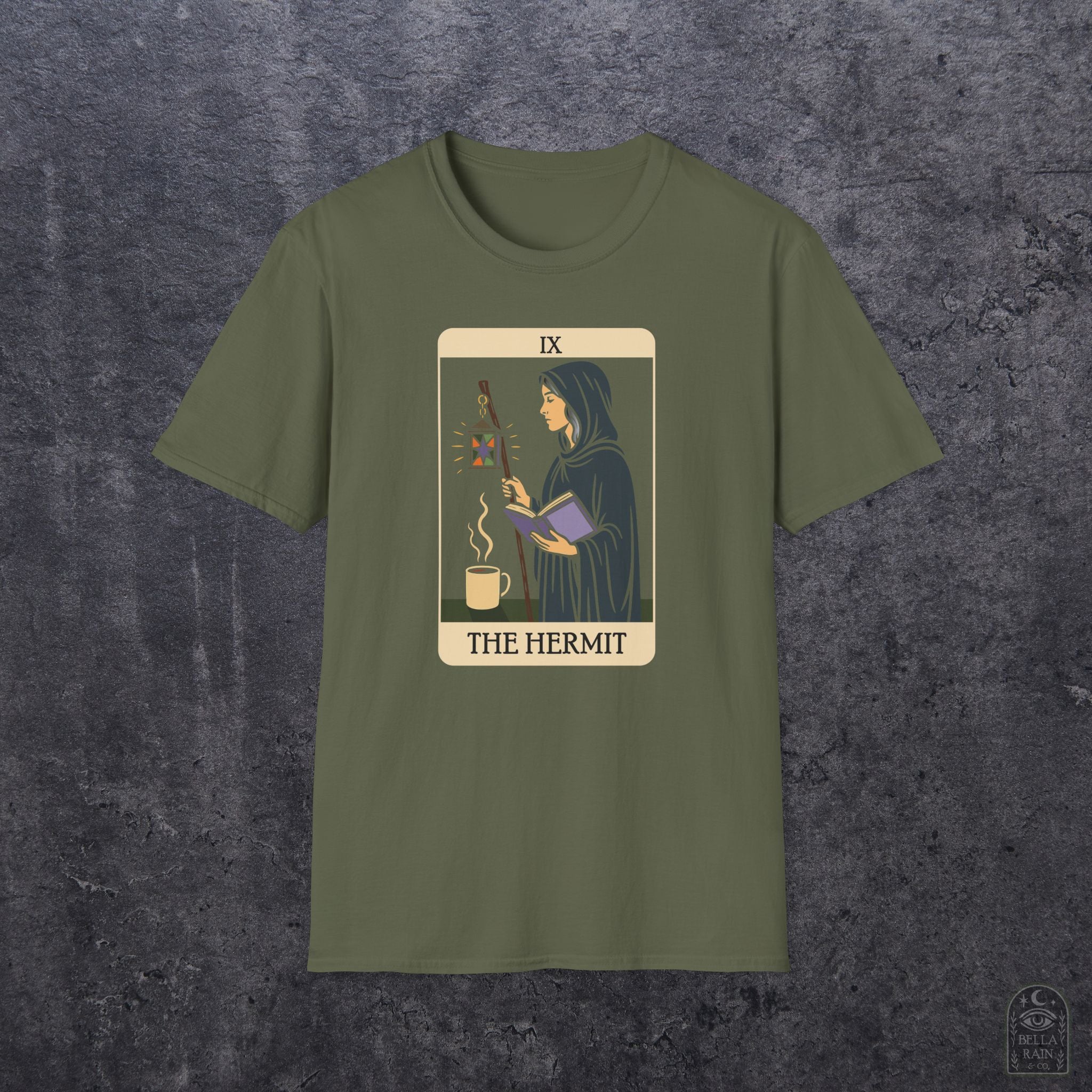 The Hermit Reader Tarot Unisex Softstyle T-Shirt
