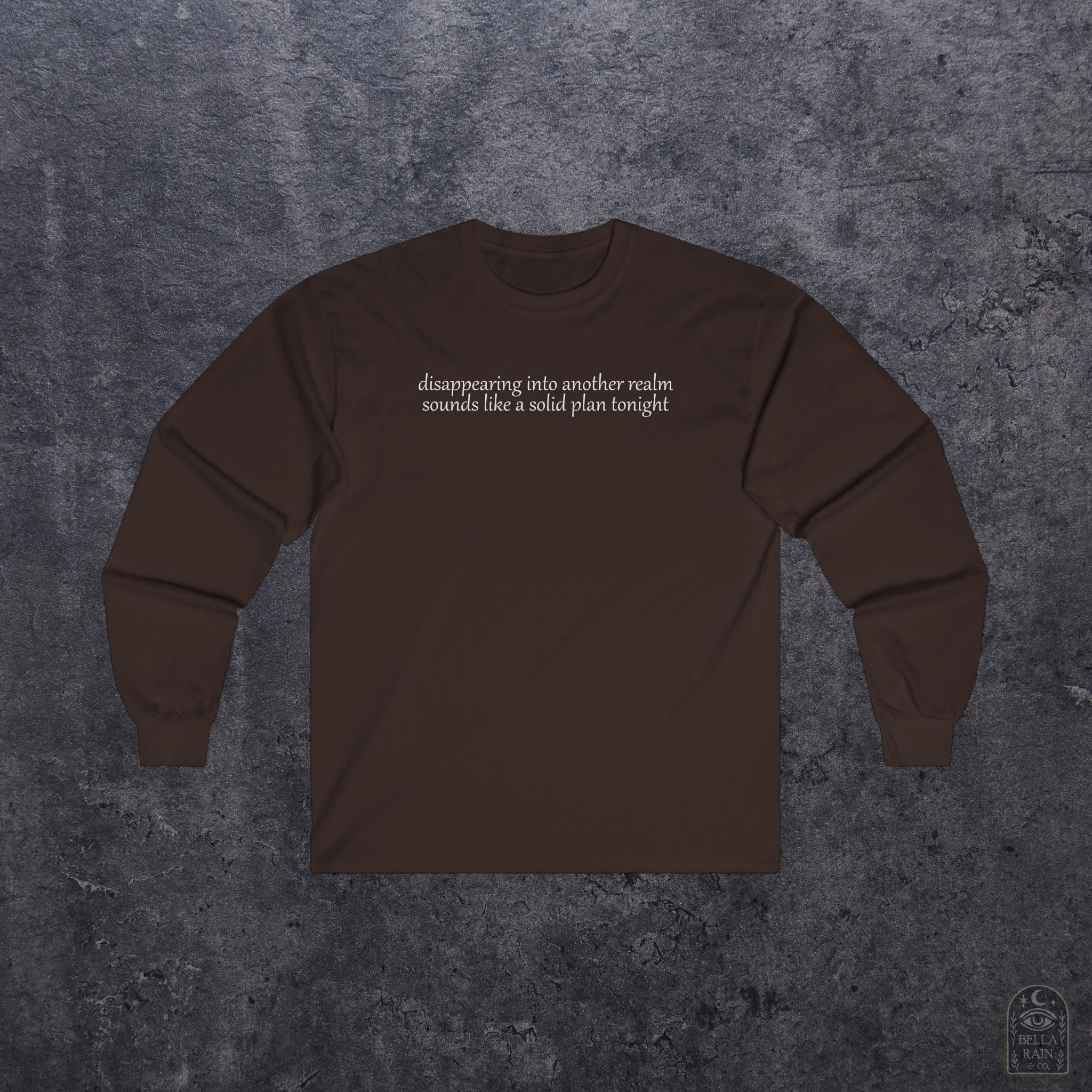 Disappearing into another realm Long Sleeve Tee