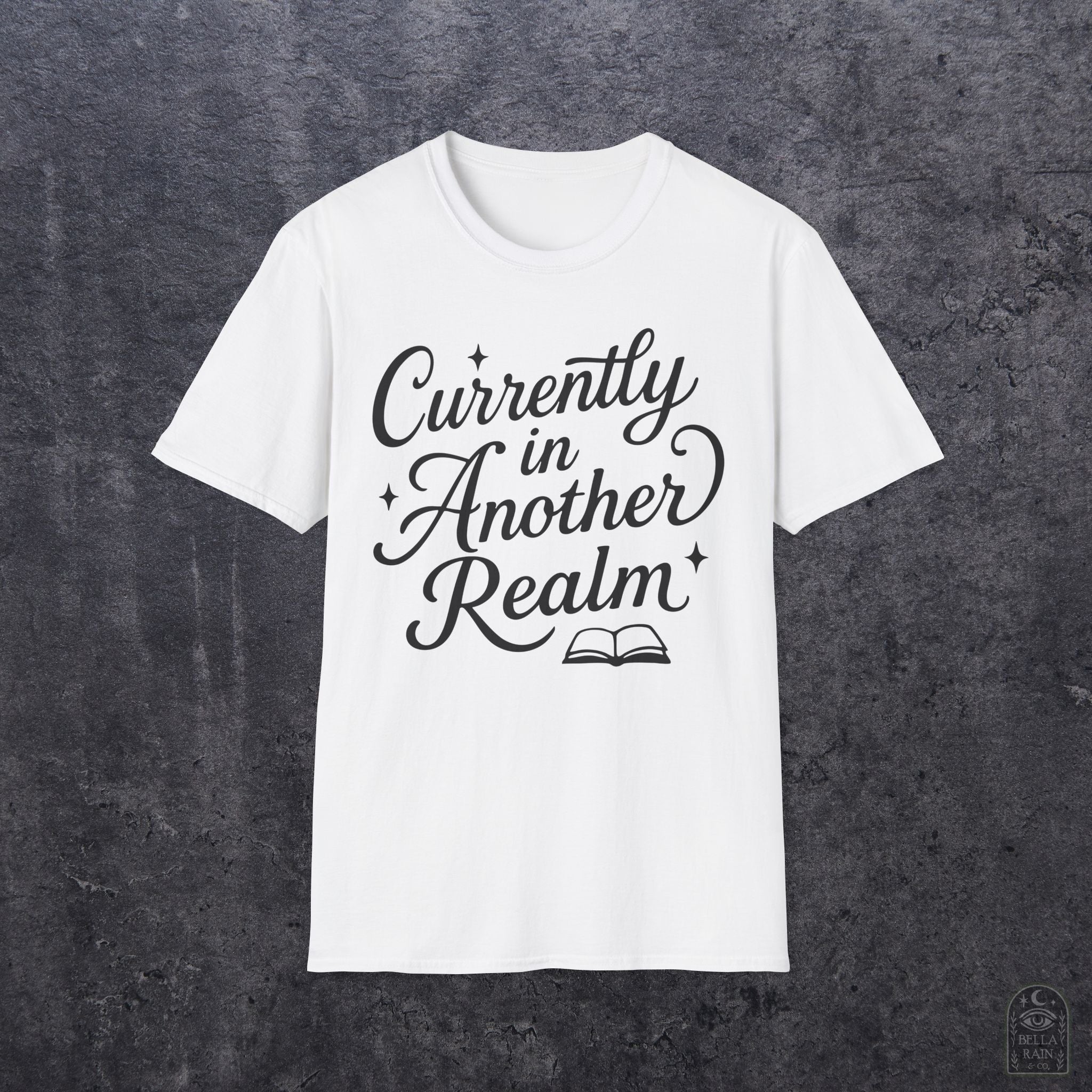 Currently In Another Realm Unisex Softstyle T-Shirt