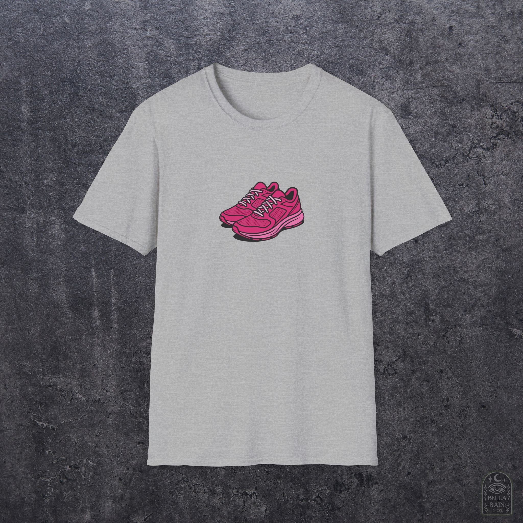 Pink Sneaks Unisex Softstyle T-Shirt