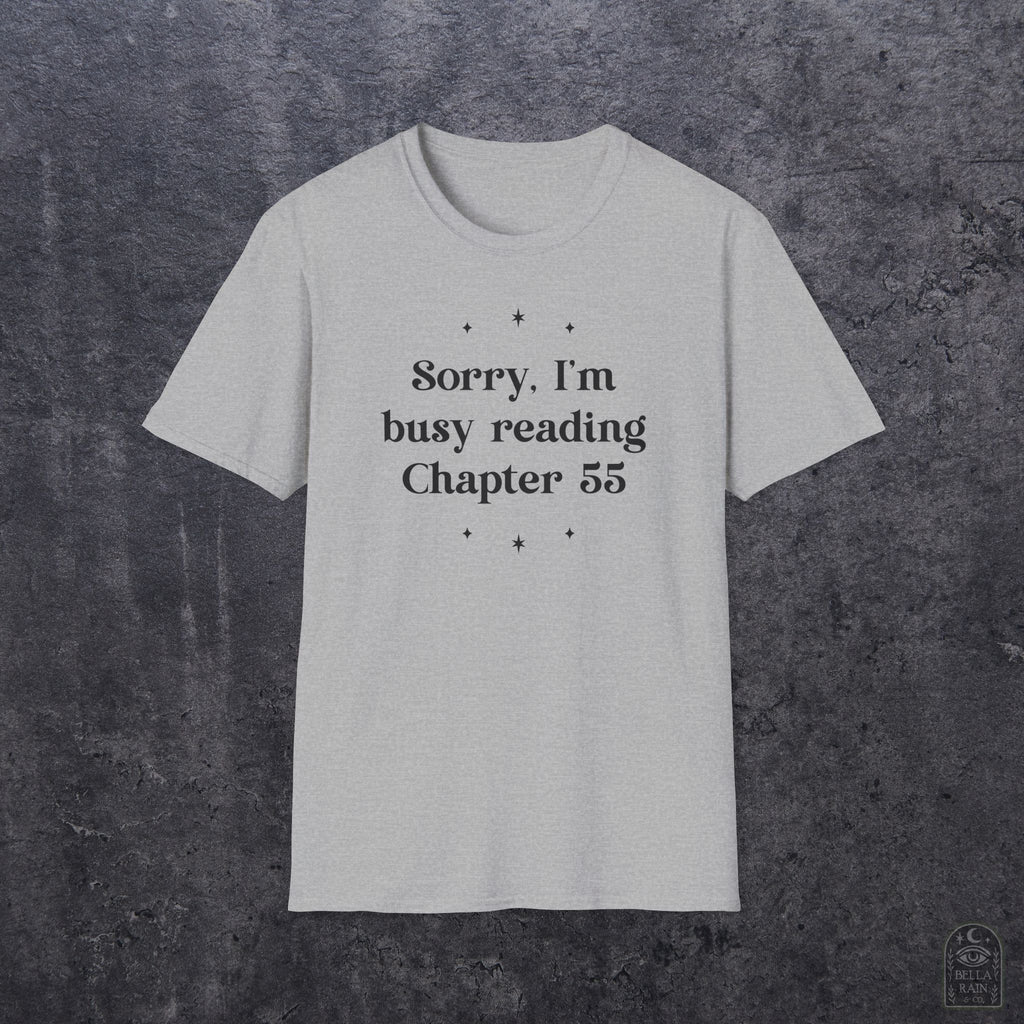 Sorry Busy Reading Ch 55 Unisex Softstyle T-Shirt