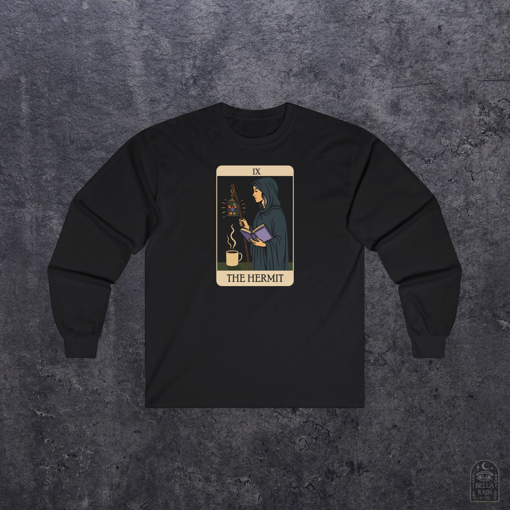 Tarot Hermit Unisex Long Sleeve Tee