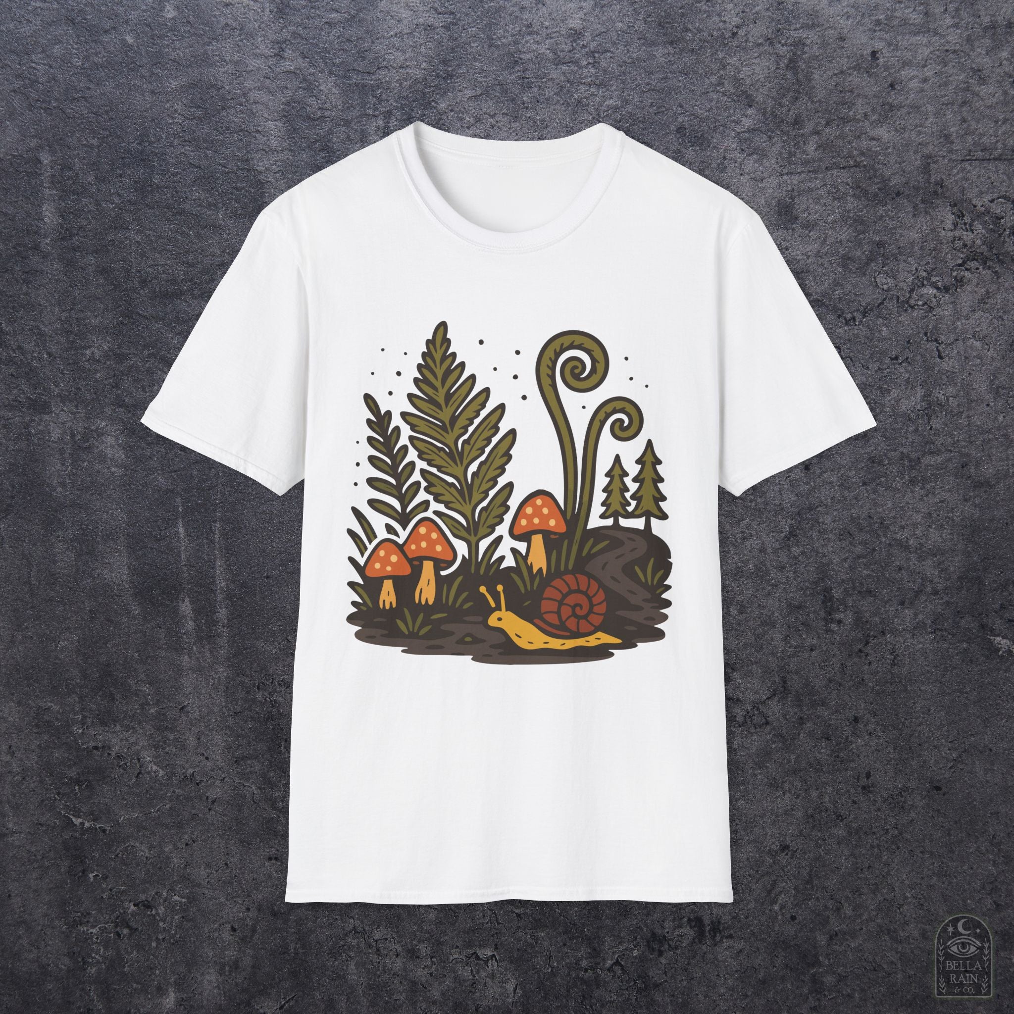 Snailin Away Unisex Softstyle T-Shirt