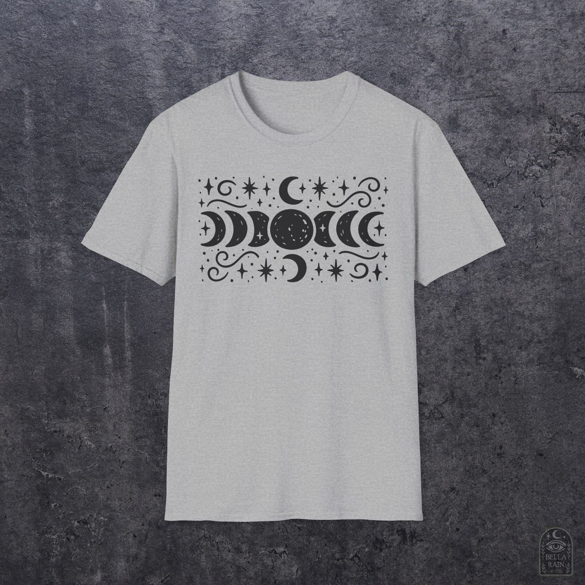 Lunar Phases Unisex Softstyle T-Shirt