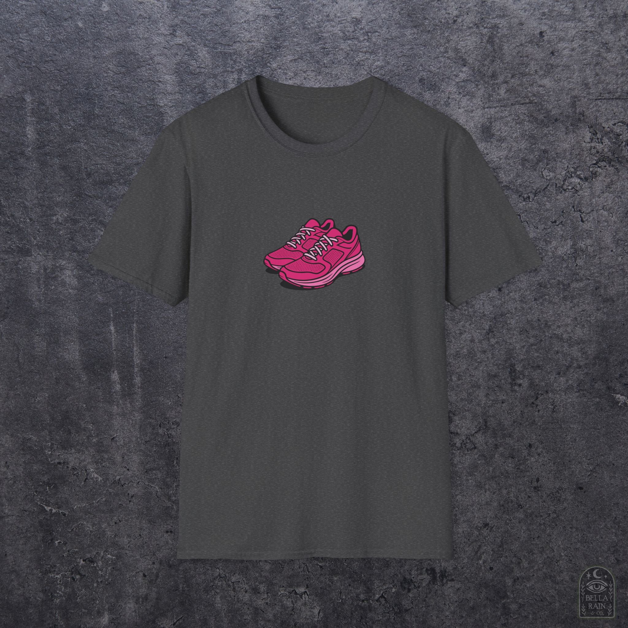 Pink Sneaks Unisex Softstyle T-Shirt