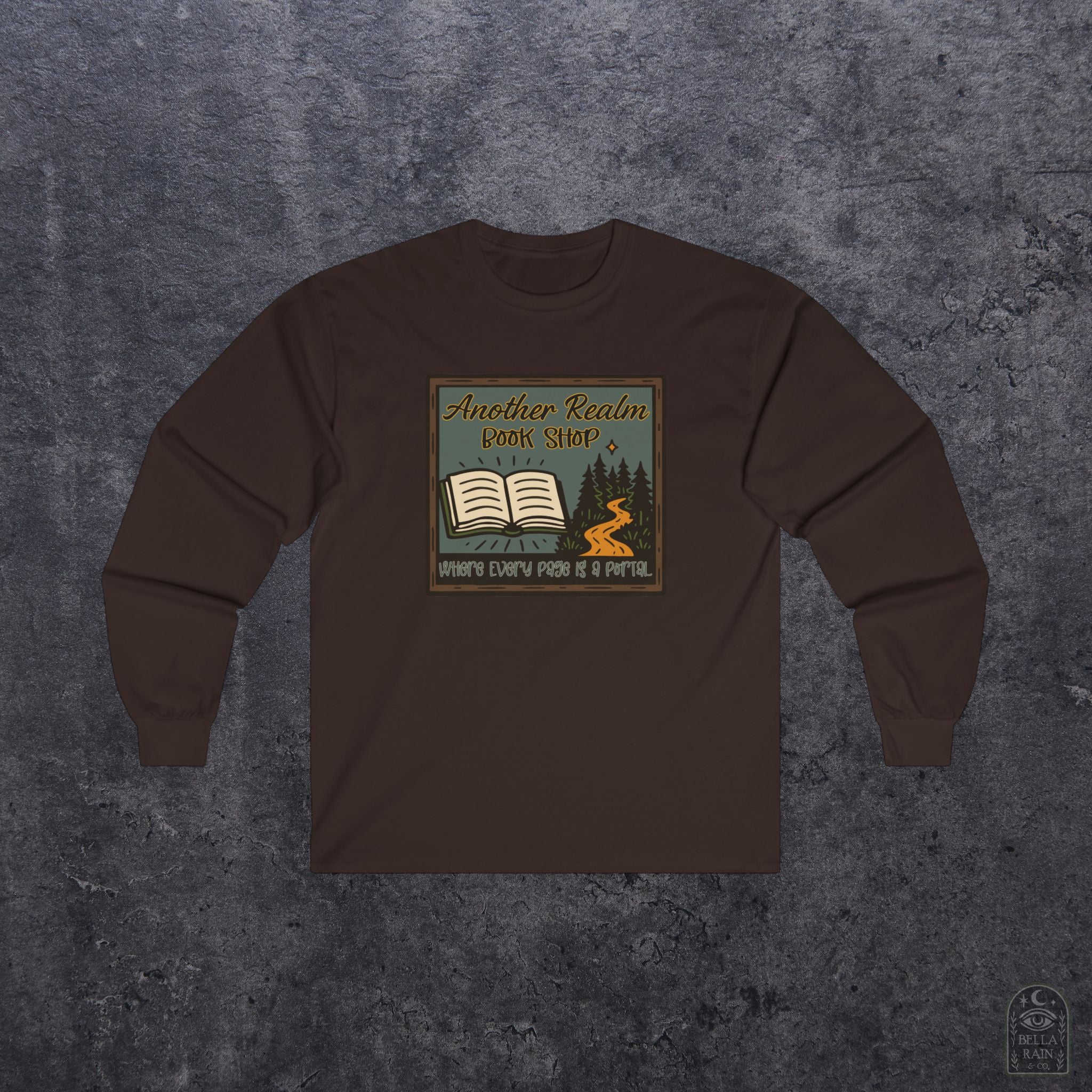 Another Realm Book Shop Unisex Long Sleeve Tee