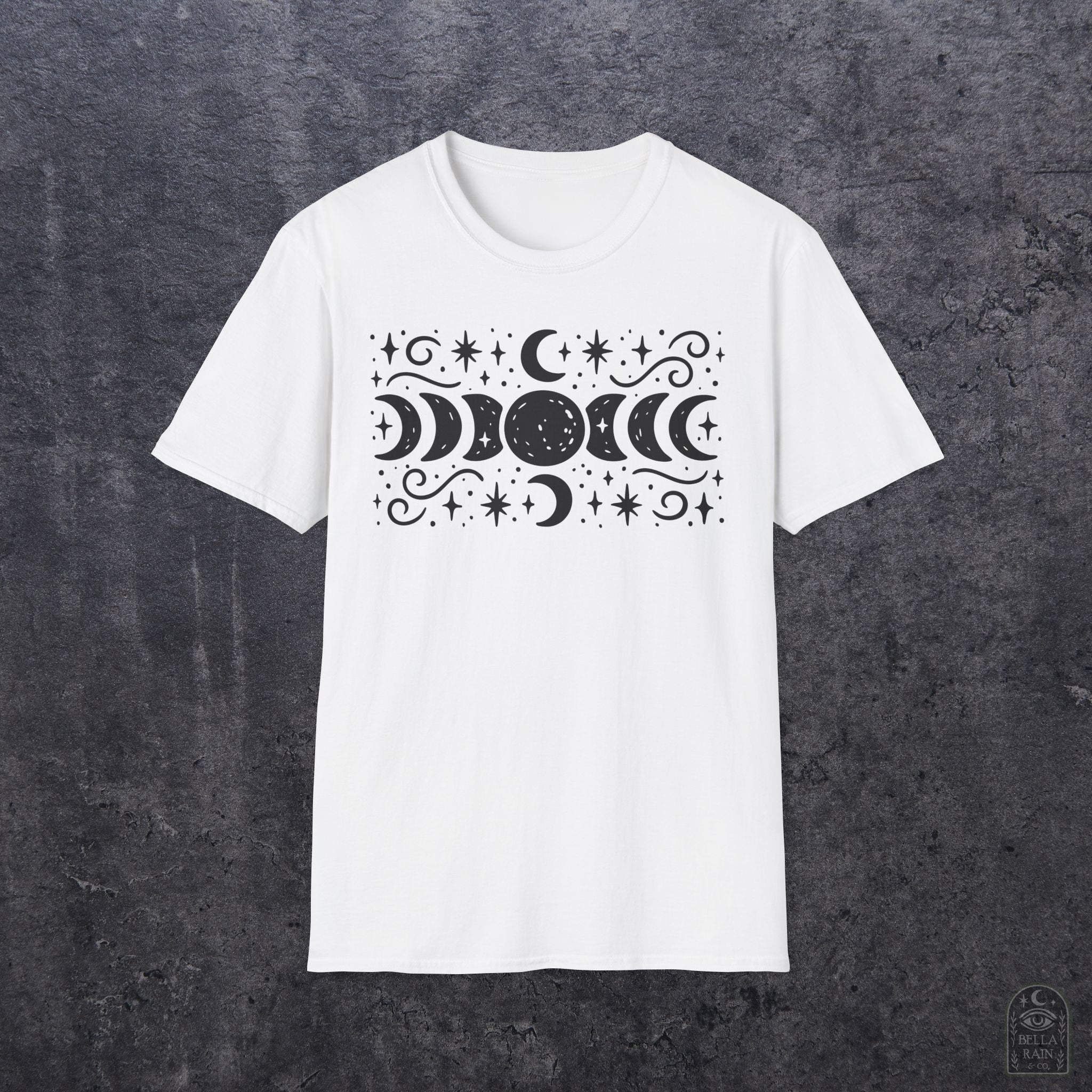 Lunar Phases Unisex Softstyle T-Shirt
