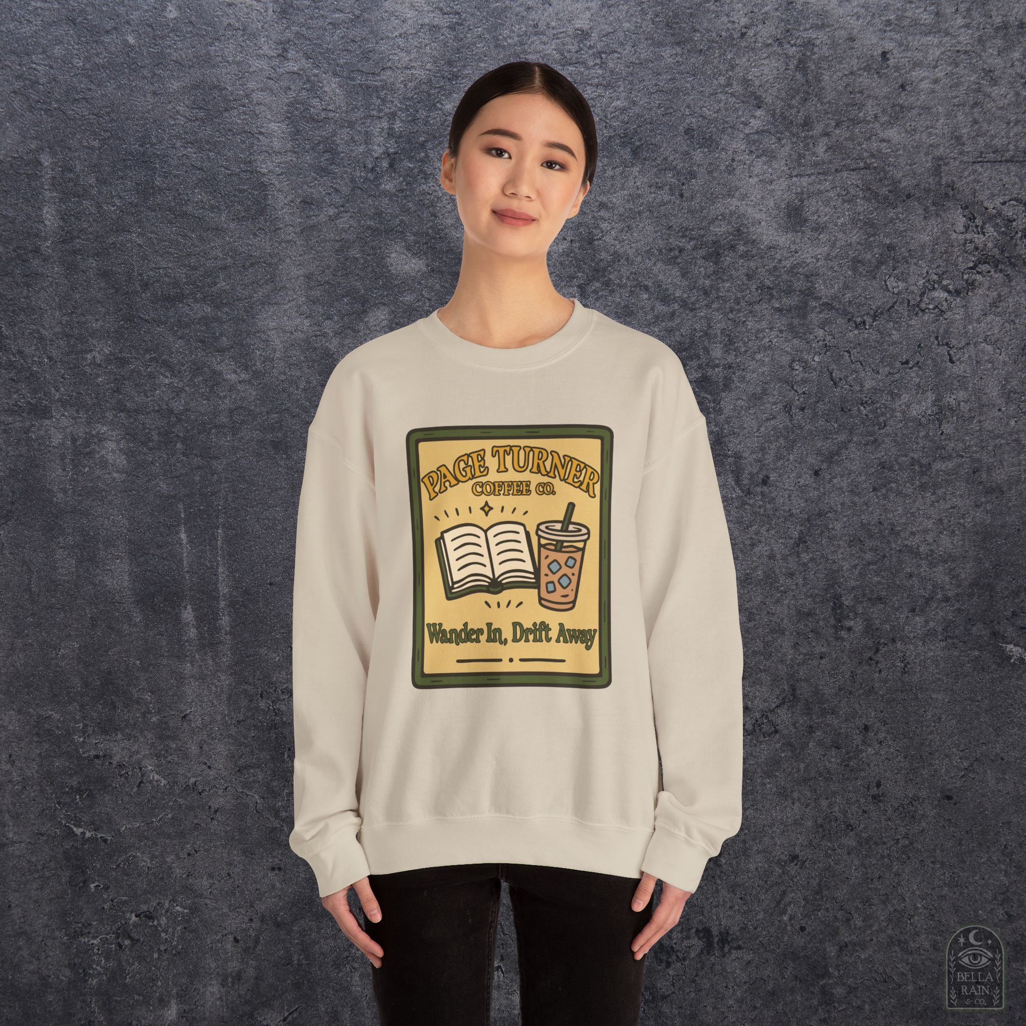 Page Turner  Crewneck Sweatshirt