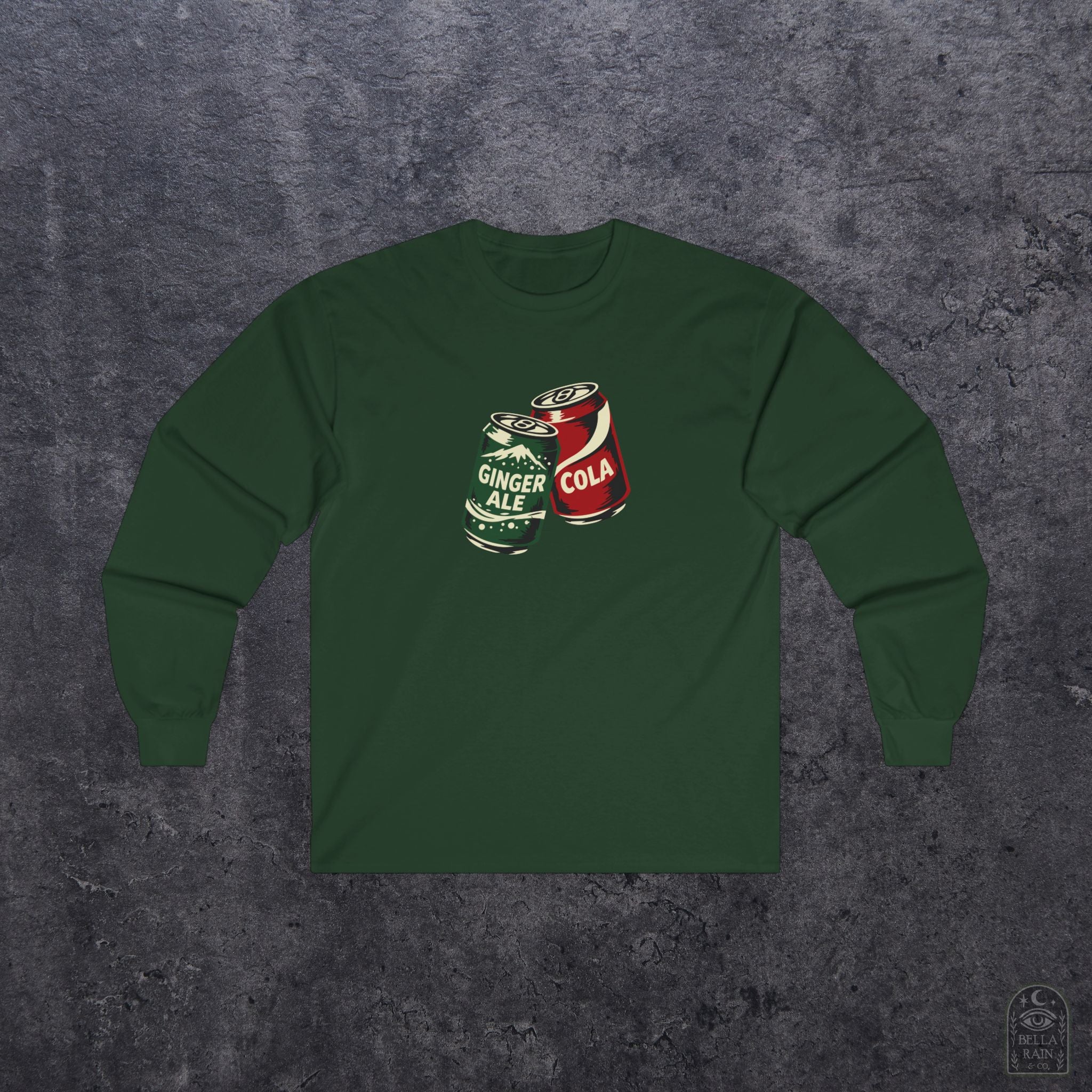 Ginger Ale & Cola Long Sleeve Tee