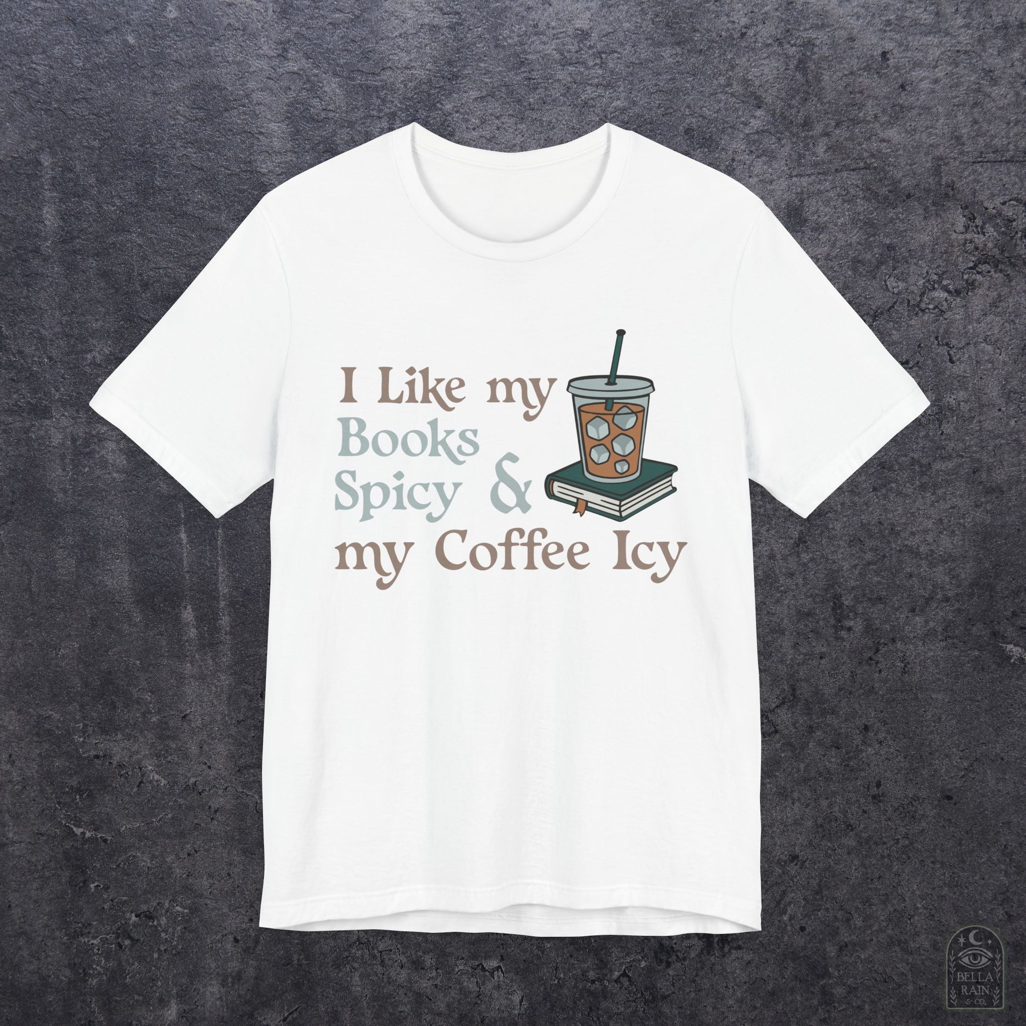 Books Spicy & Coffee Icy PREMIUM T-Shirt