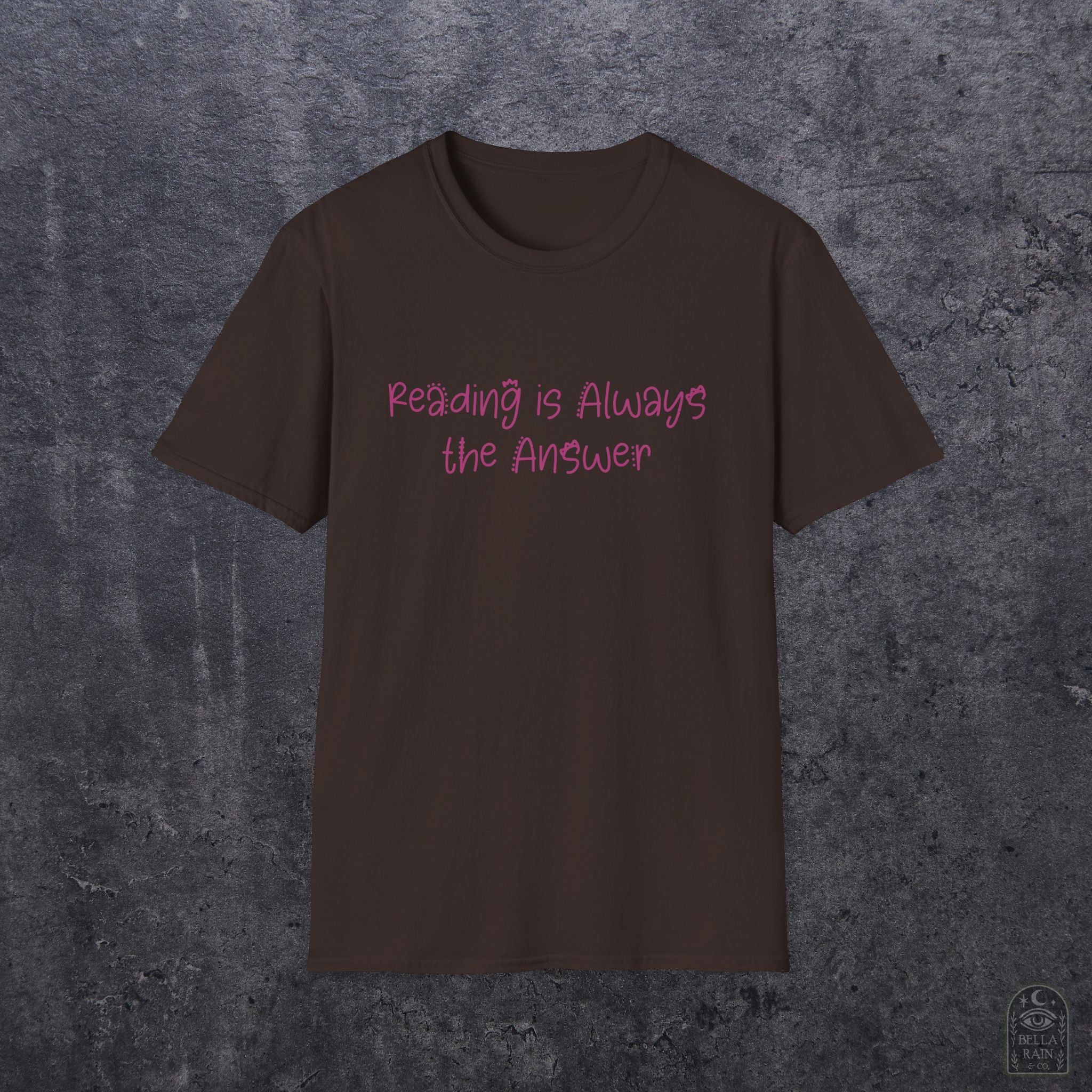 Reading is the Answer Unisex Softstyle T-Shirt