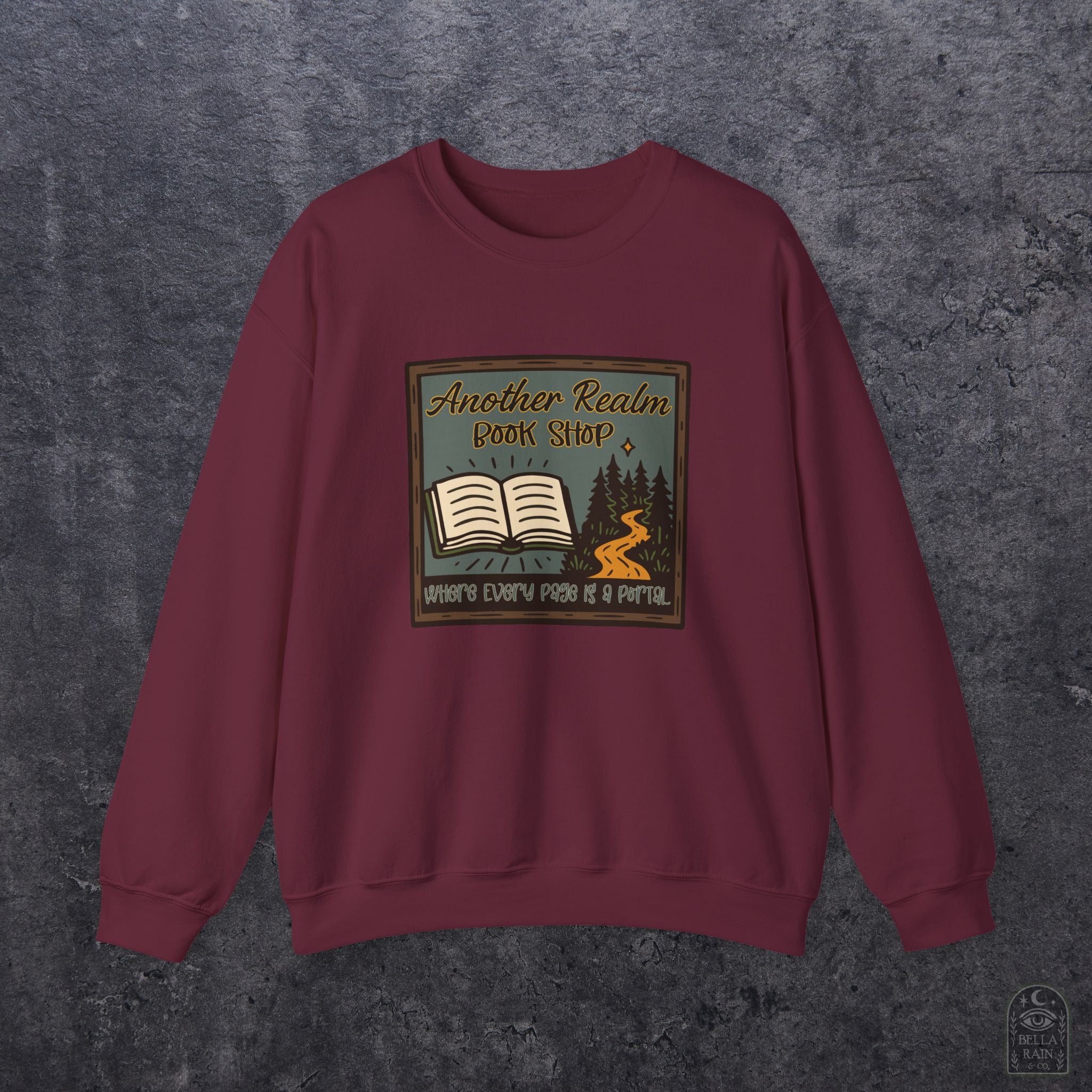 Another Realm Book Shop Crewneck Sweatshirt