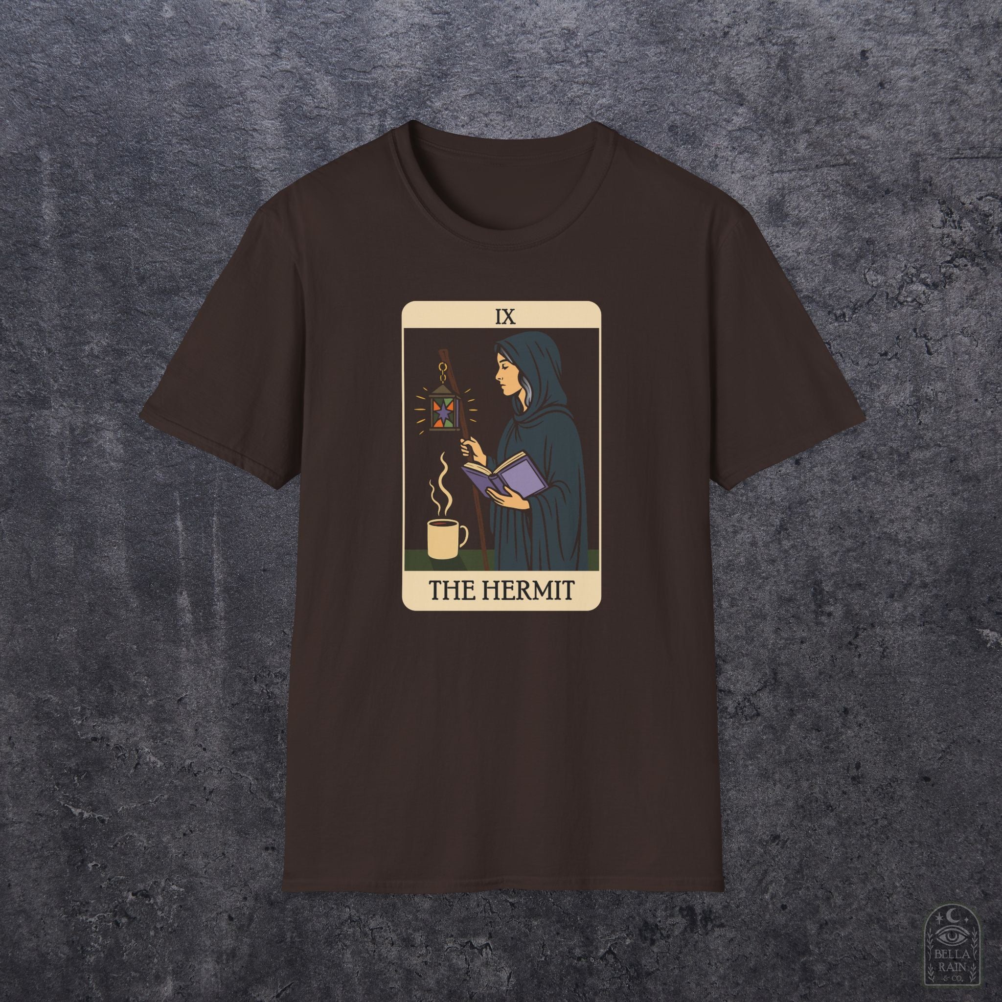 The Hermit Reader Tarot Unisex Softstyle T-Shirt