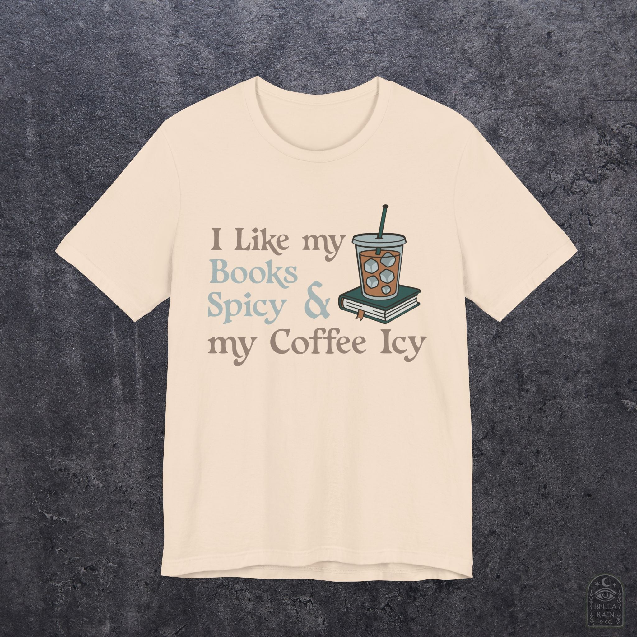 Books Spicy & Coffee Icy PREMIUM T-Shirt