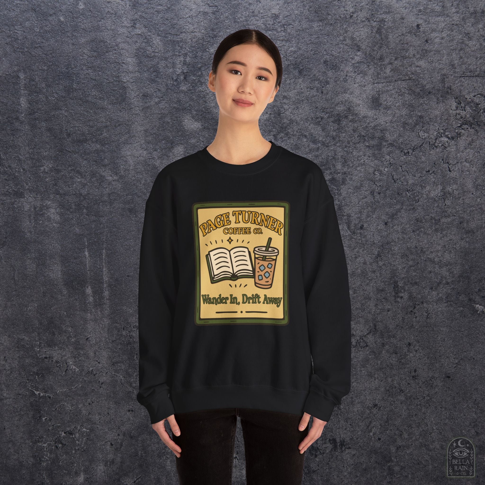 Page Turner  Crewneck Sweatshirt
