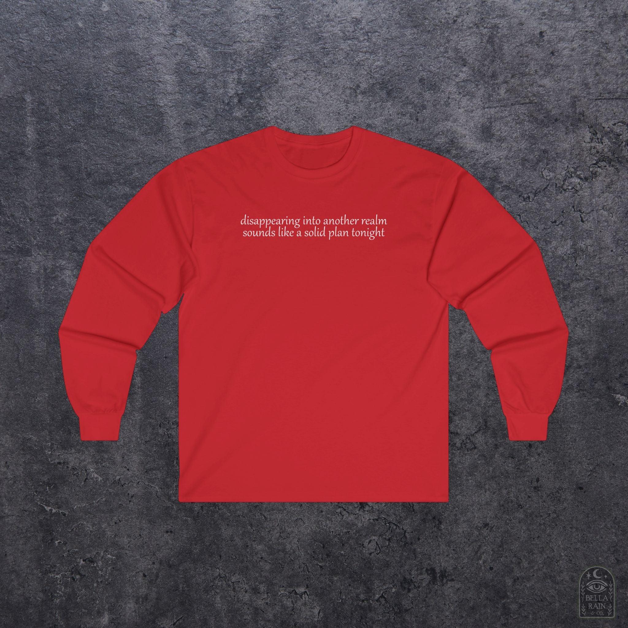 Disappearing into another realm Long Sleeve Tee