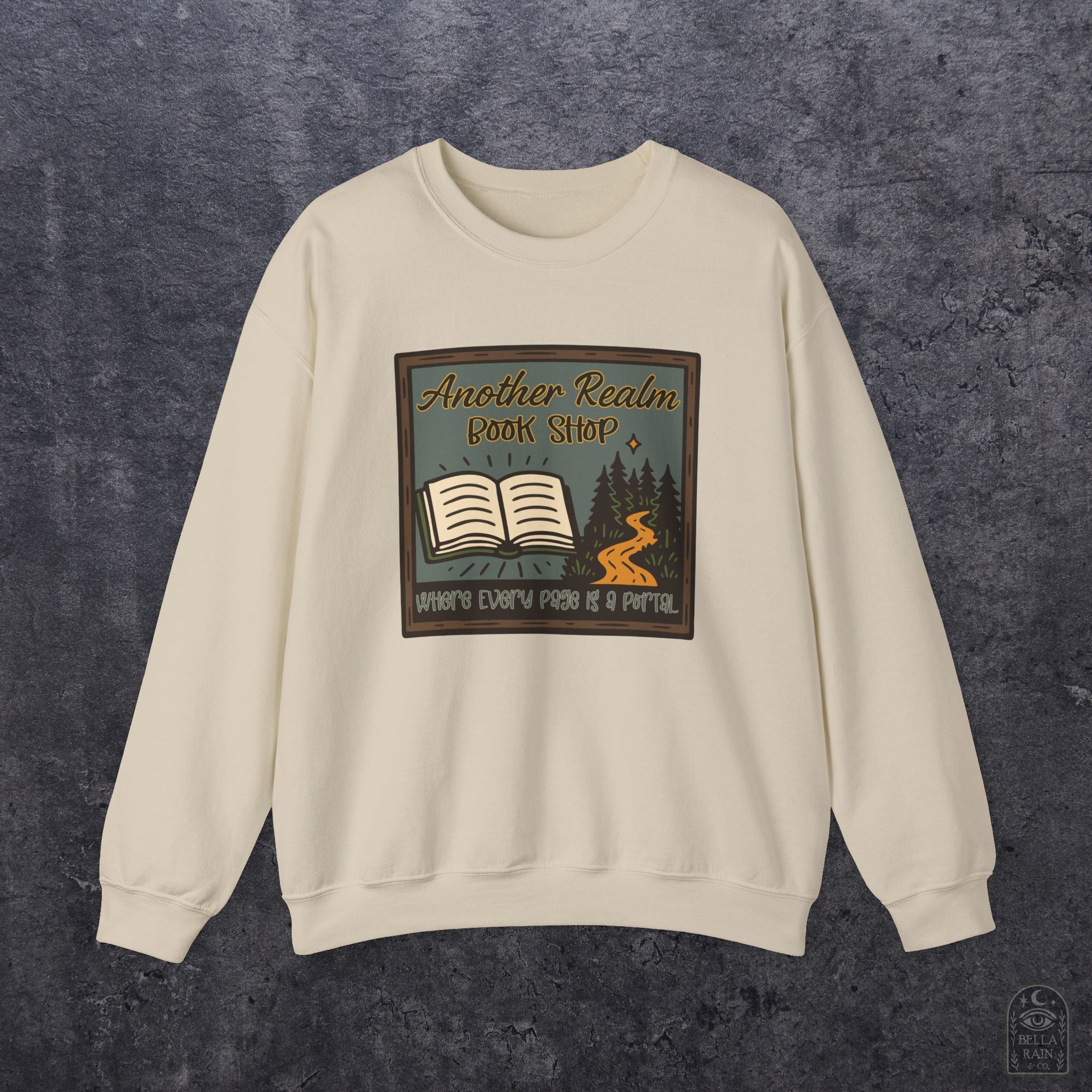 Another Realm Book Shop Crewneck Sweatshirt
