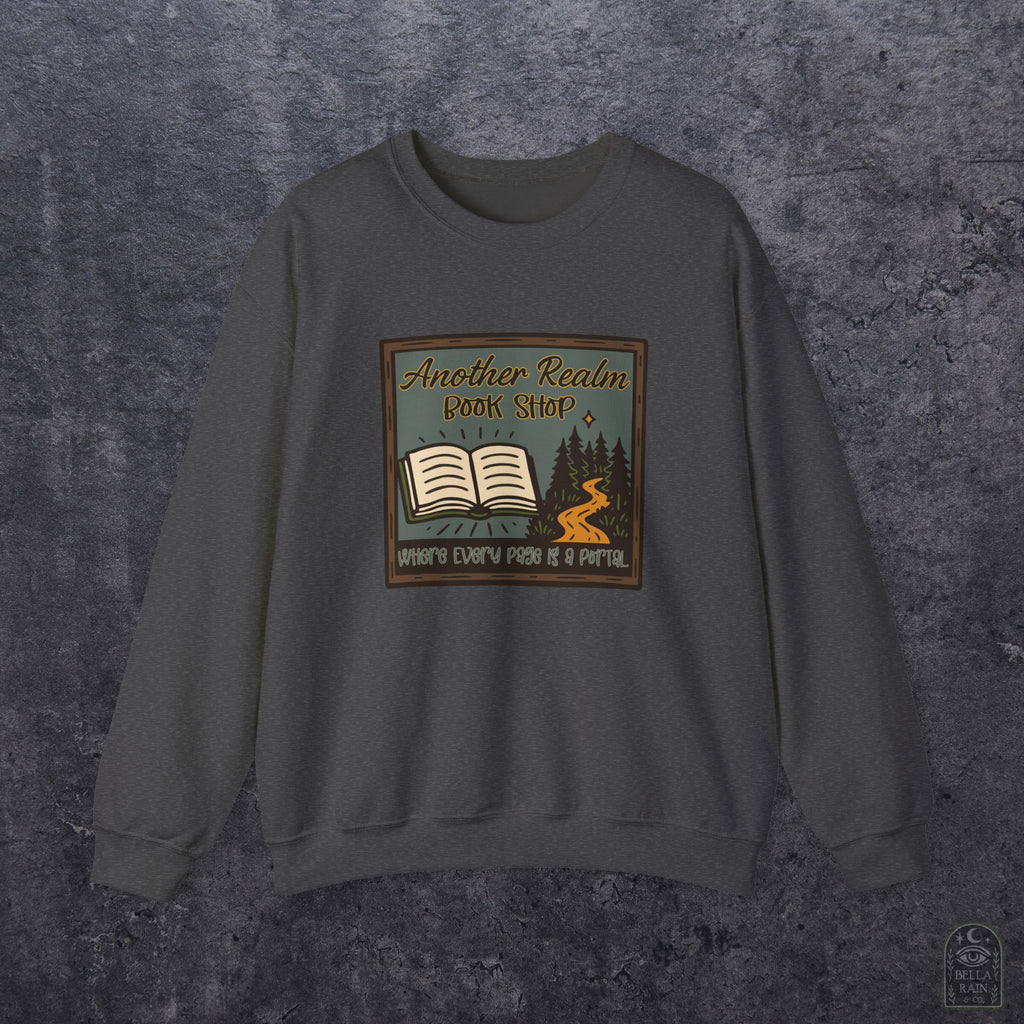 Another Realm Book Shop Crewneck Sweatshirt