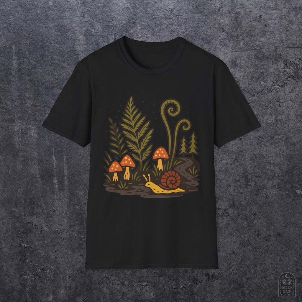 Snailin Away Unisex Softstyle T-Shirt