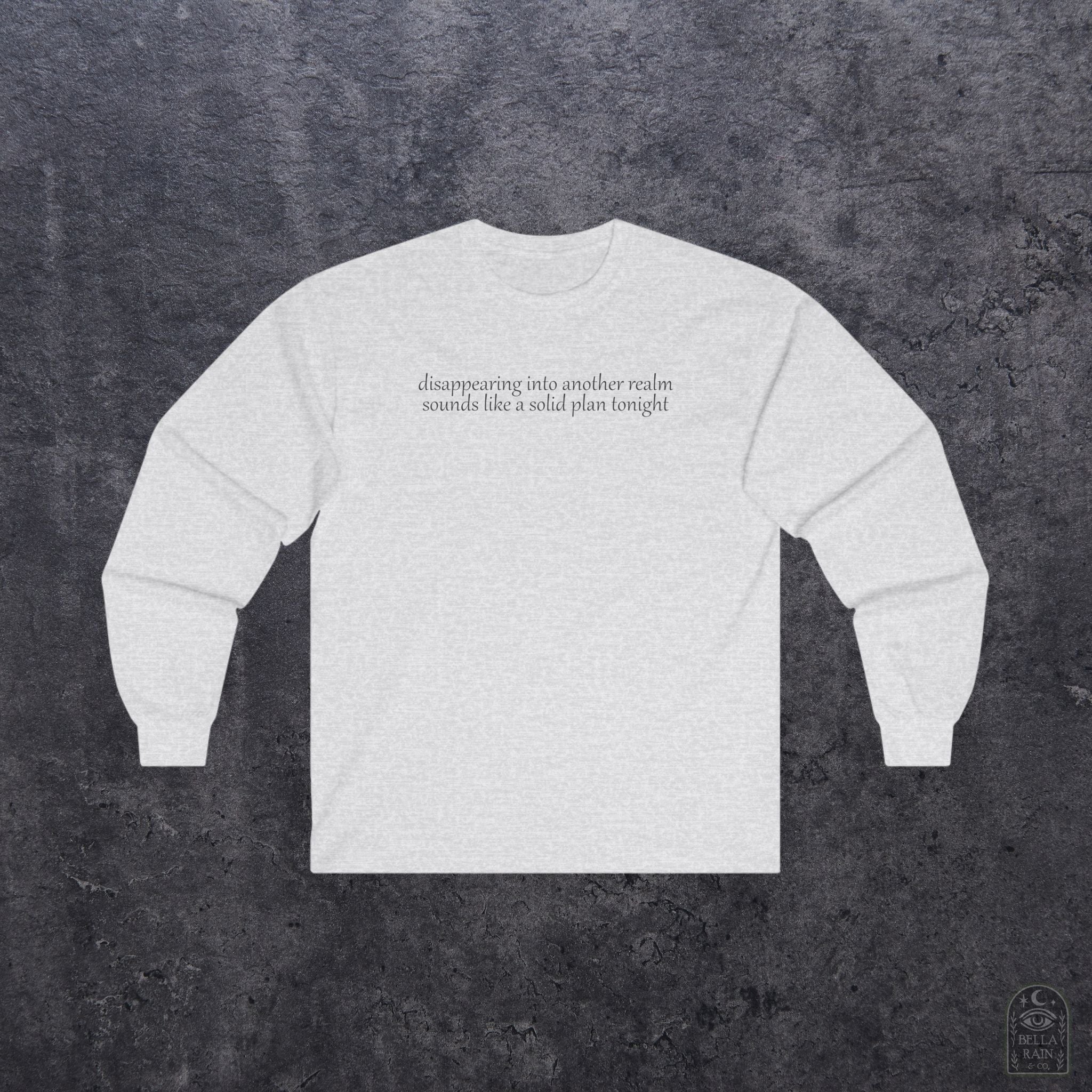 Disappearing into another realm Long Sleeve Tee