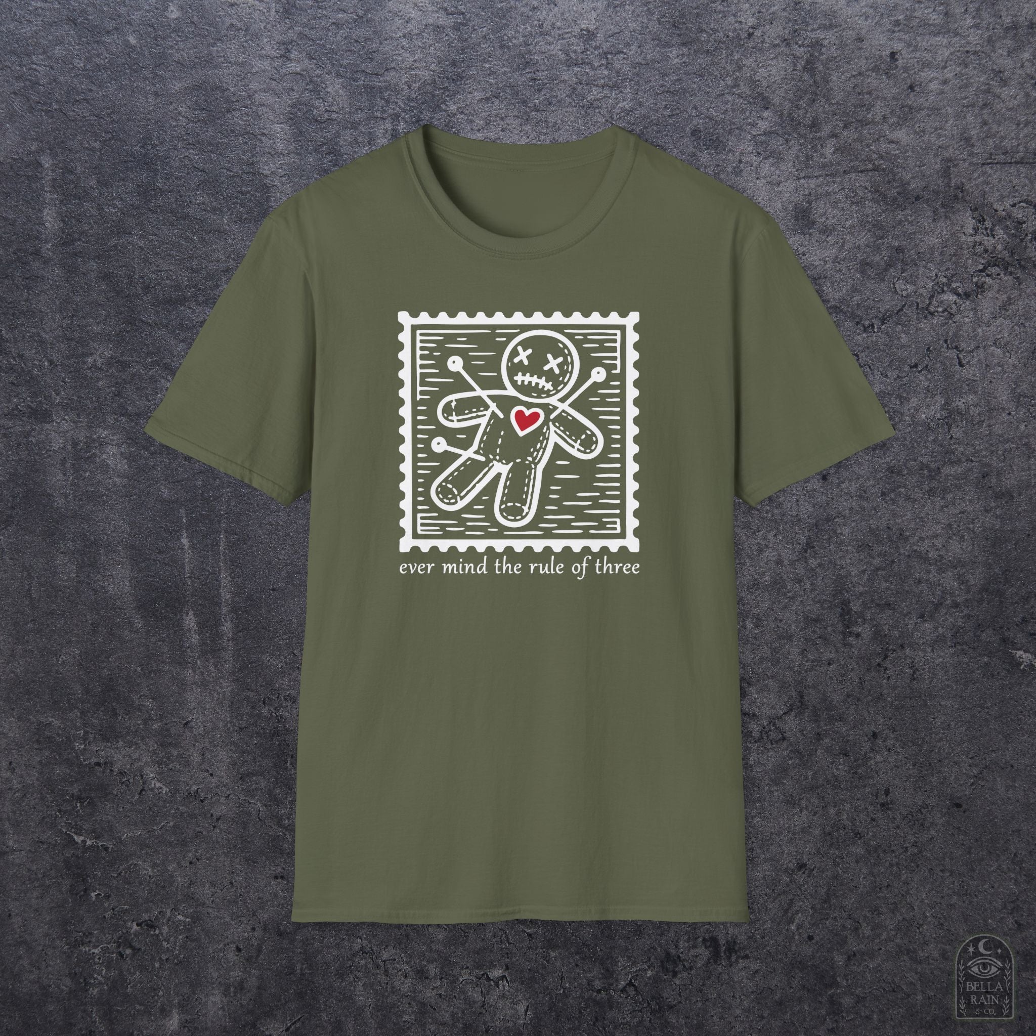 Evermind the Rule of Three Unisex Softstyle T-Shirt