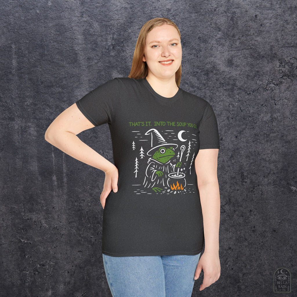 Into the Soup You Go Unisex Softstyle T-Shirt