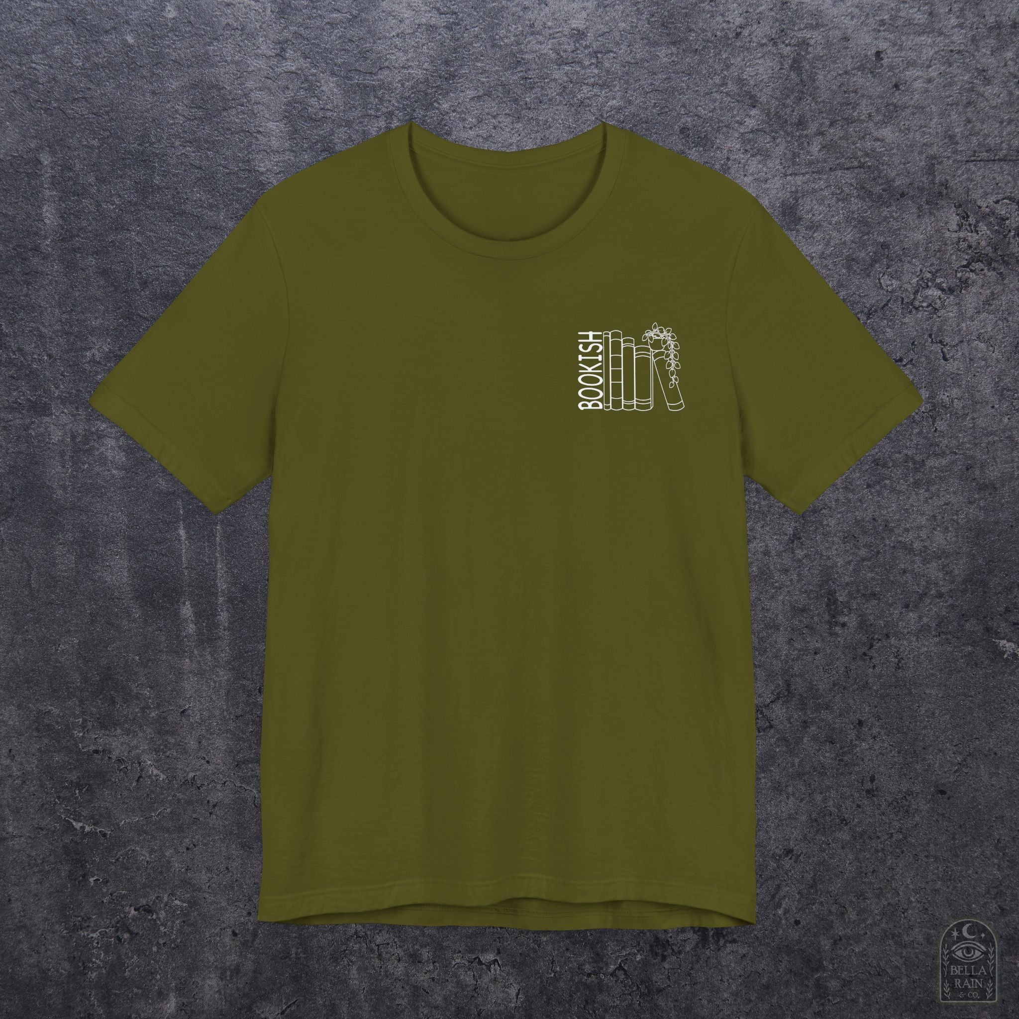 Bookish Plant Pocket Design PREMIUM T-Shirt