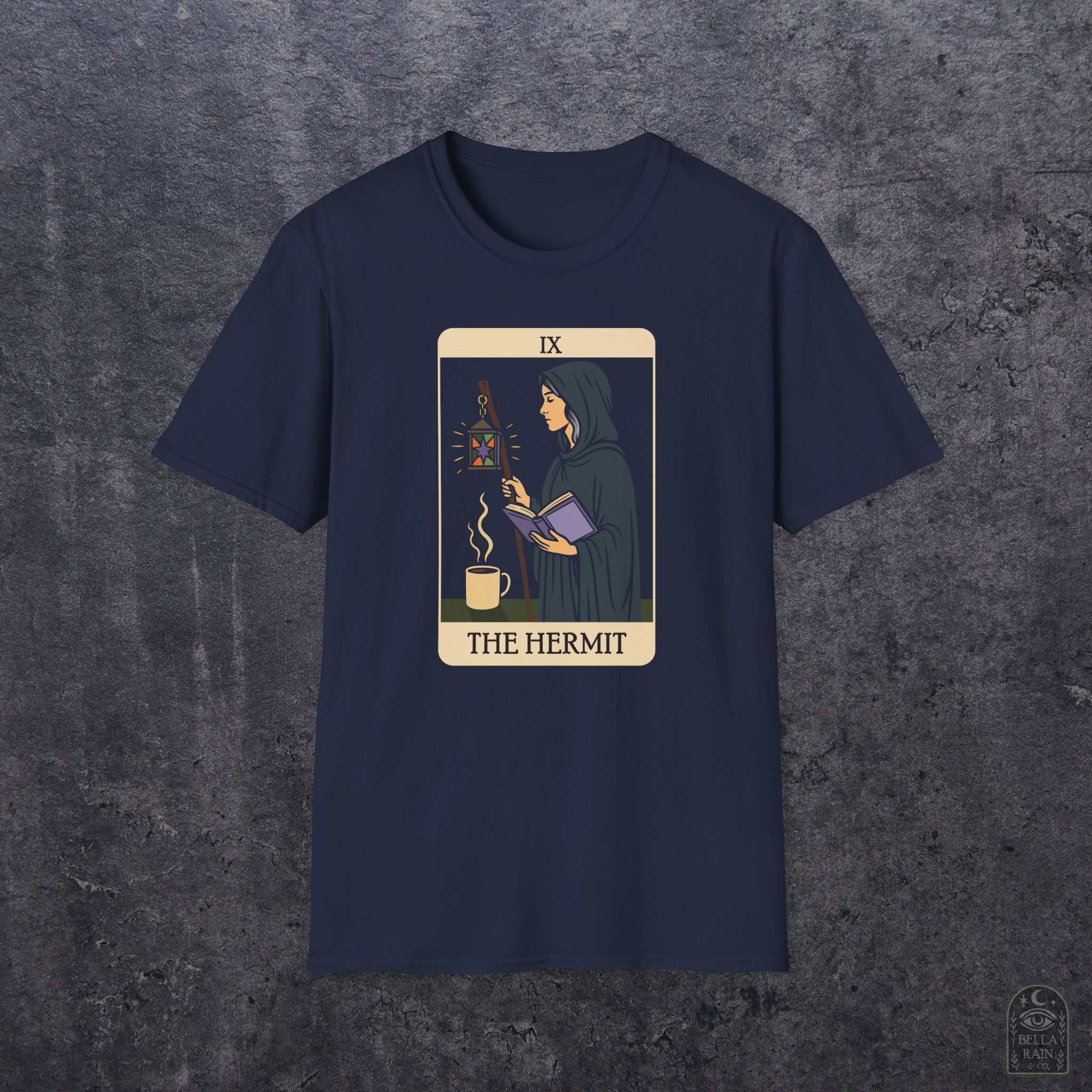 The Hermit Reader Tarot Unisex Softstyle T-Shirt