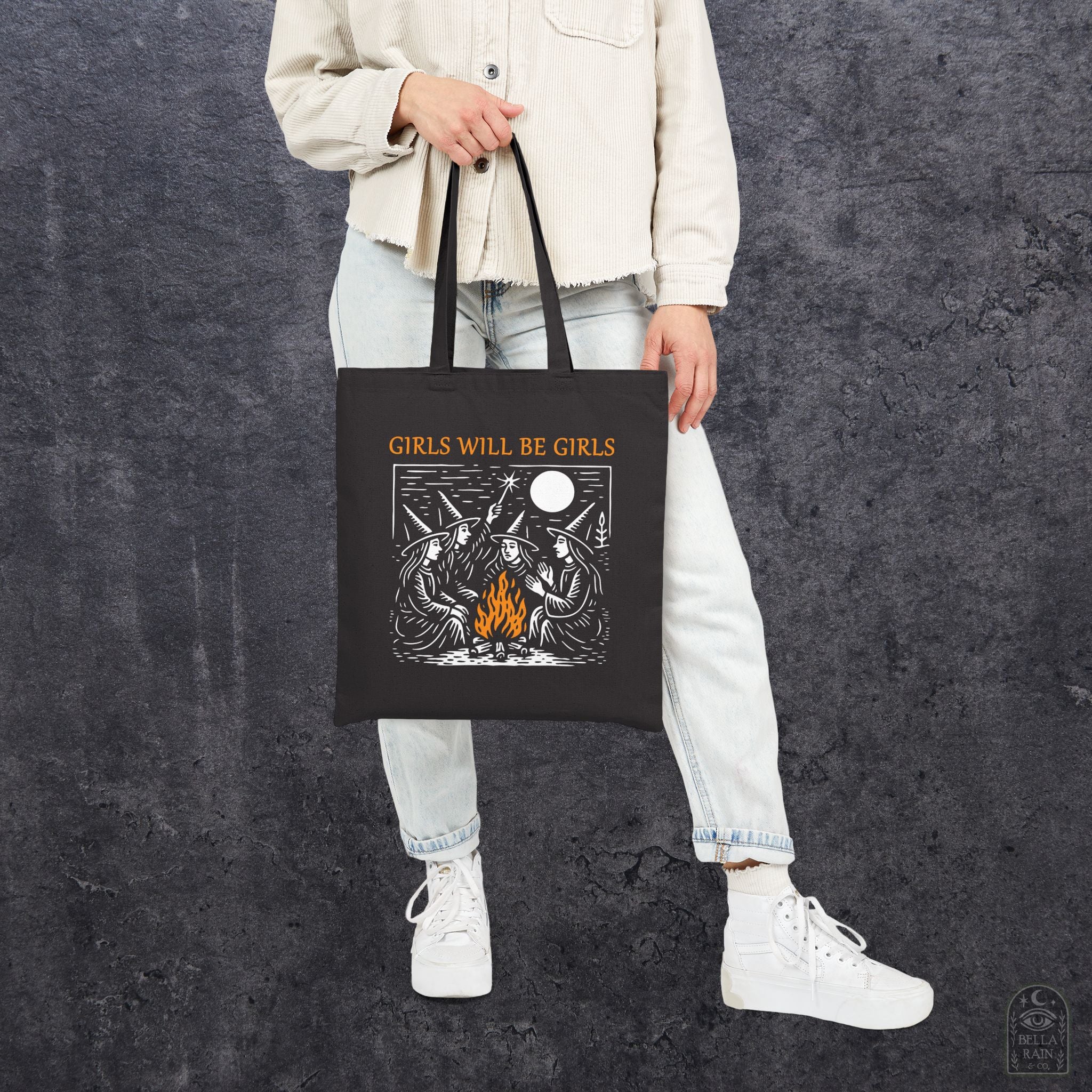 Girls Will Be Girls Cotton Canvas Tote Bag